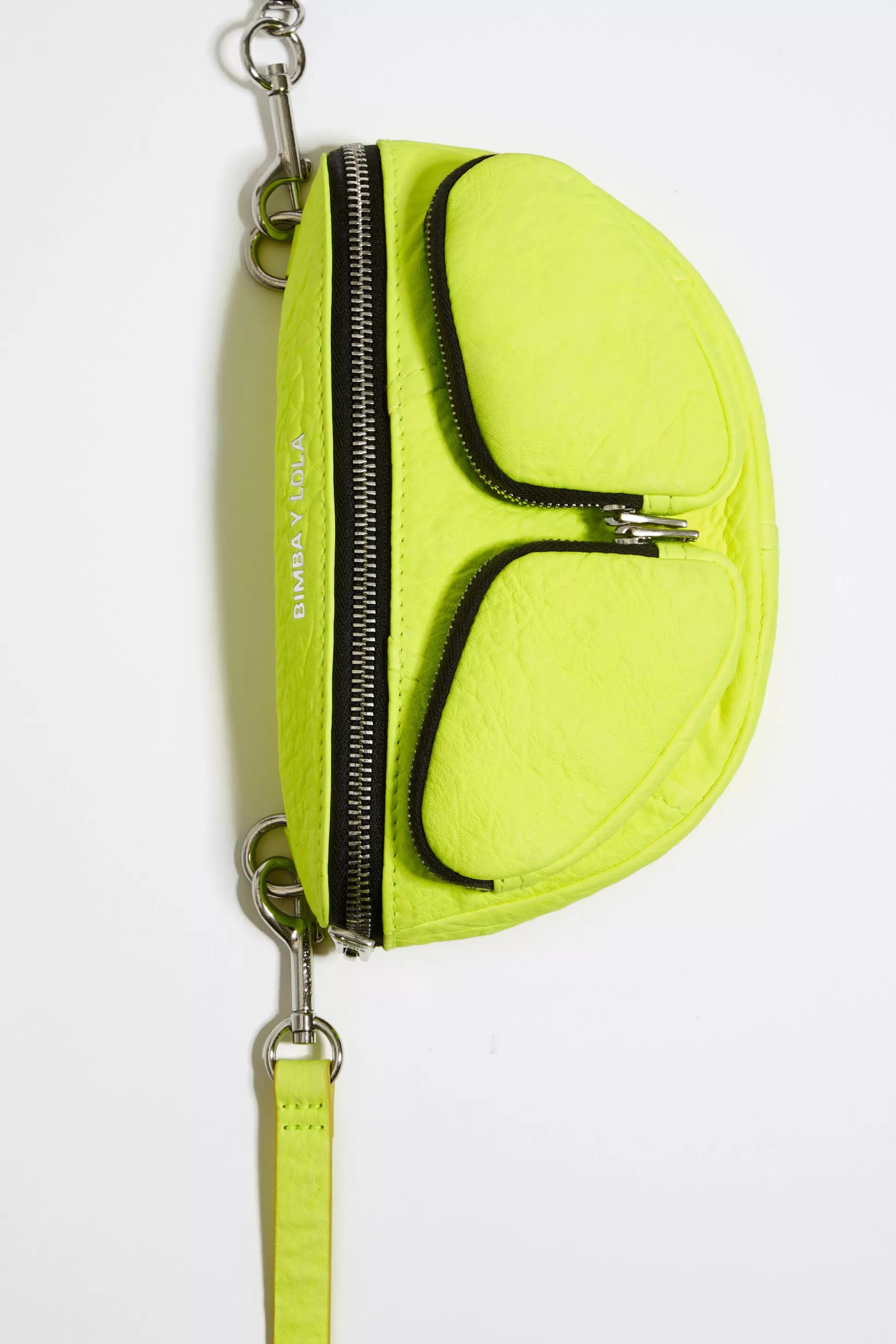 Online BIMBA Y LOLA Bolsa De Cintura Pocket Xs Pele Amarela Neon Yellow