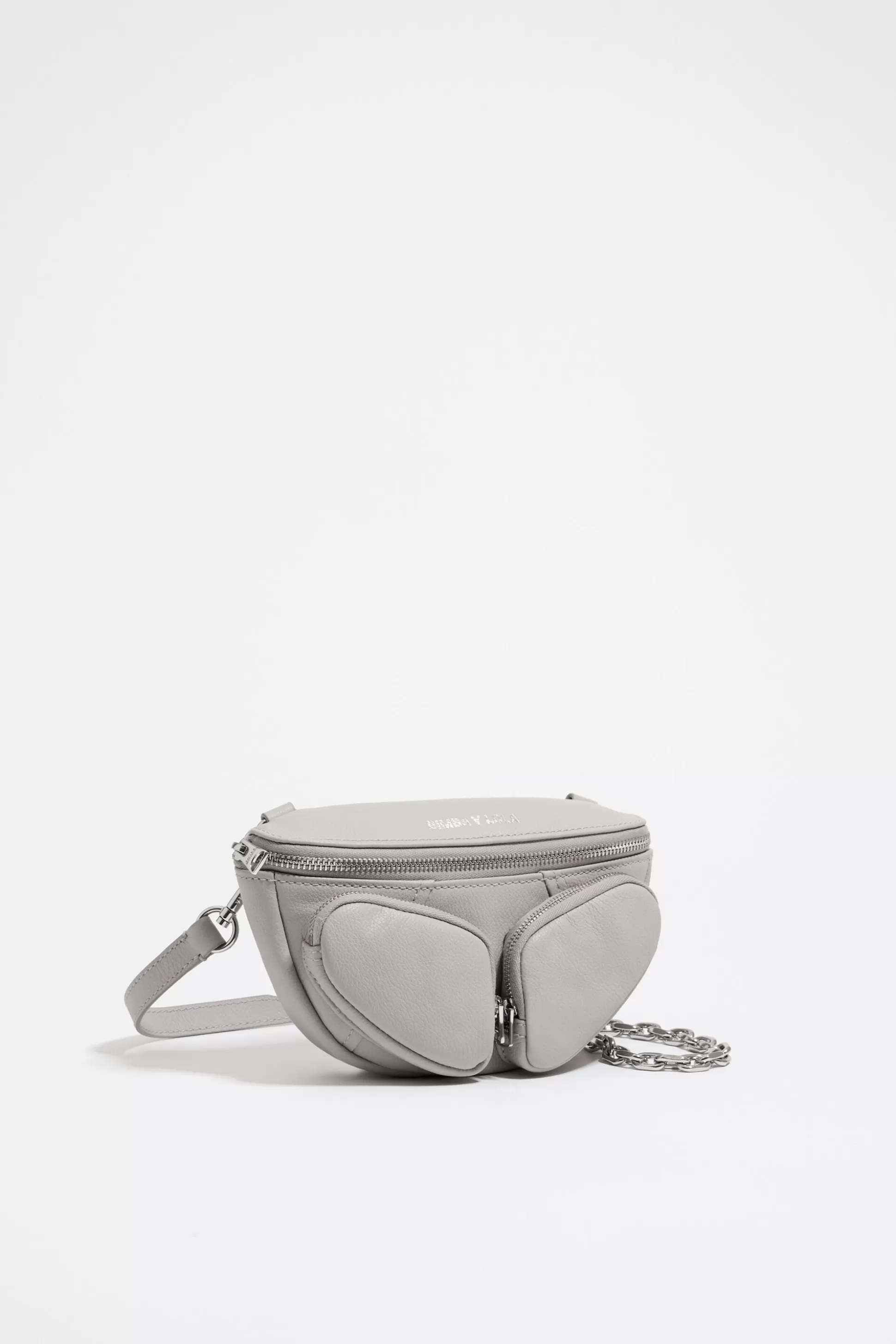 Cheap BIMBA Y LOLA Bolsa De Cintura Pocket Xs Pele Cinzenta Light Grey