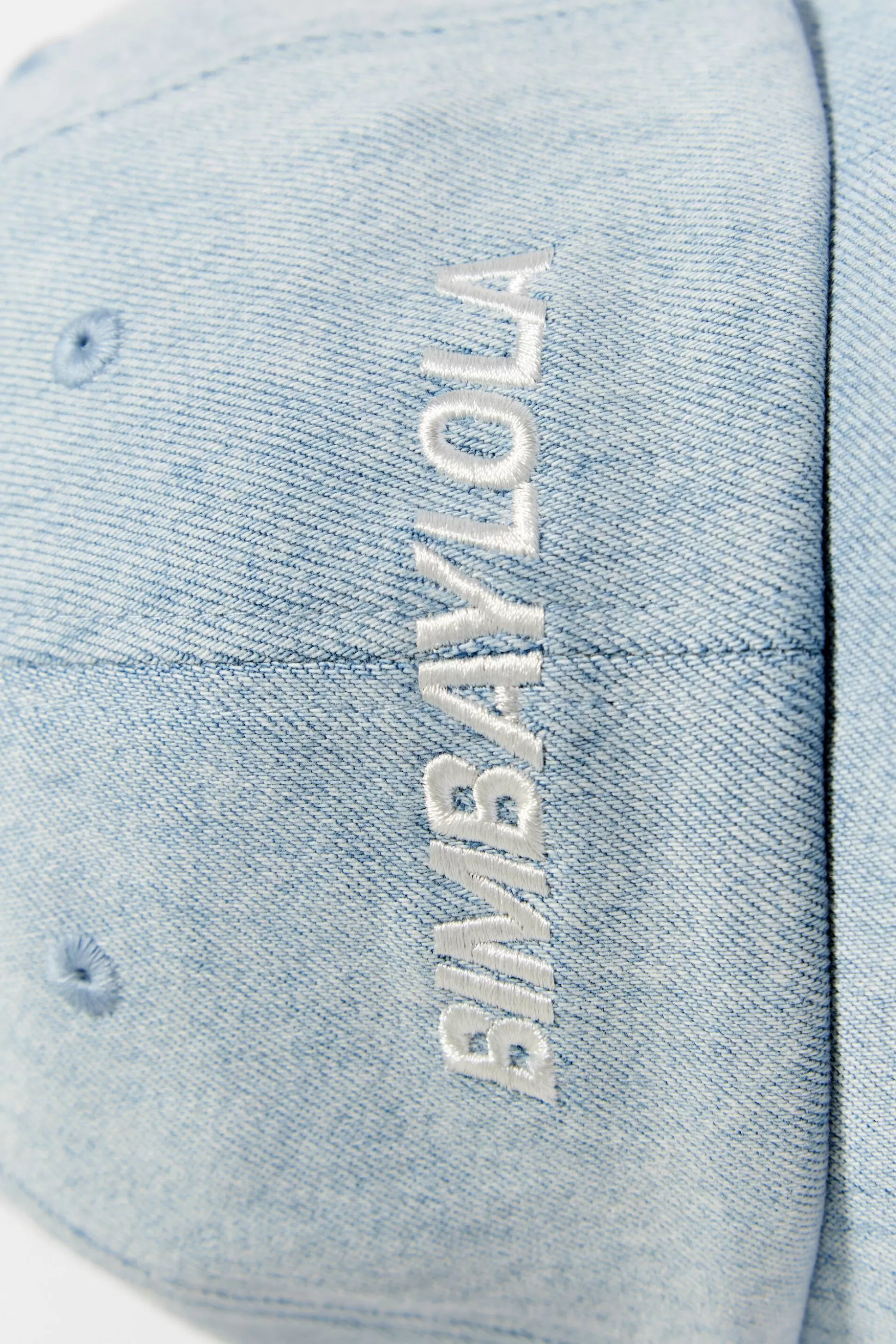 Best Sale BIMBA Y LOLA Bone Denim Logo Blue