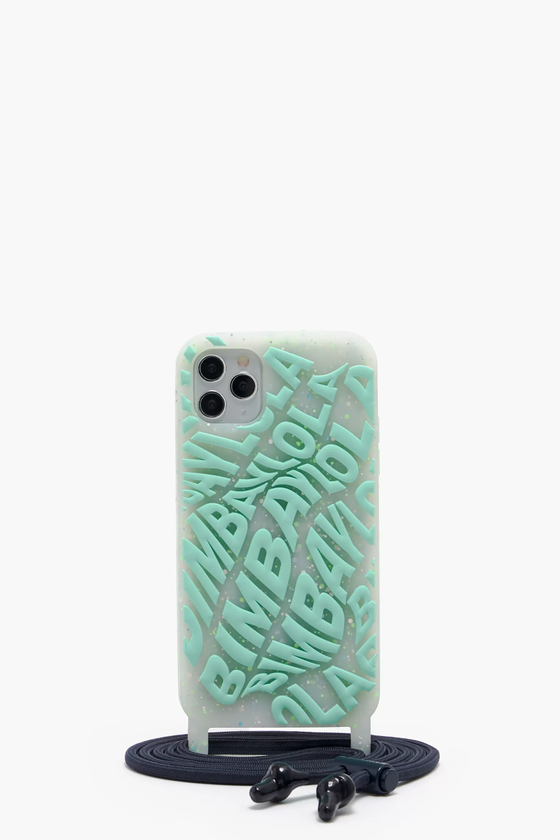 New BIMBA Y LOLA Capa Iphone 11 Pro Max Transparente Logo Agua-Marinha