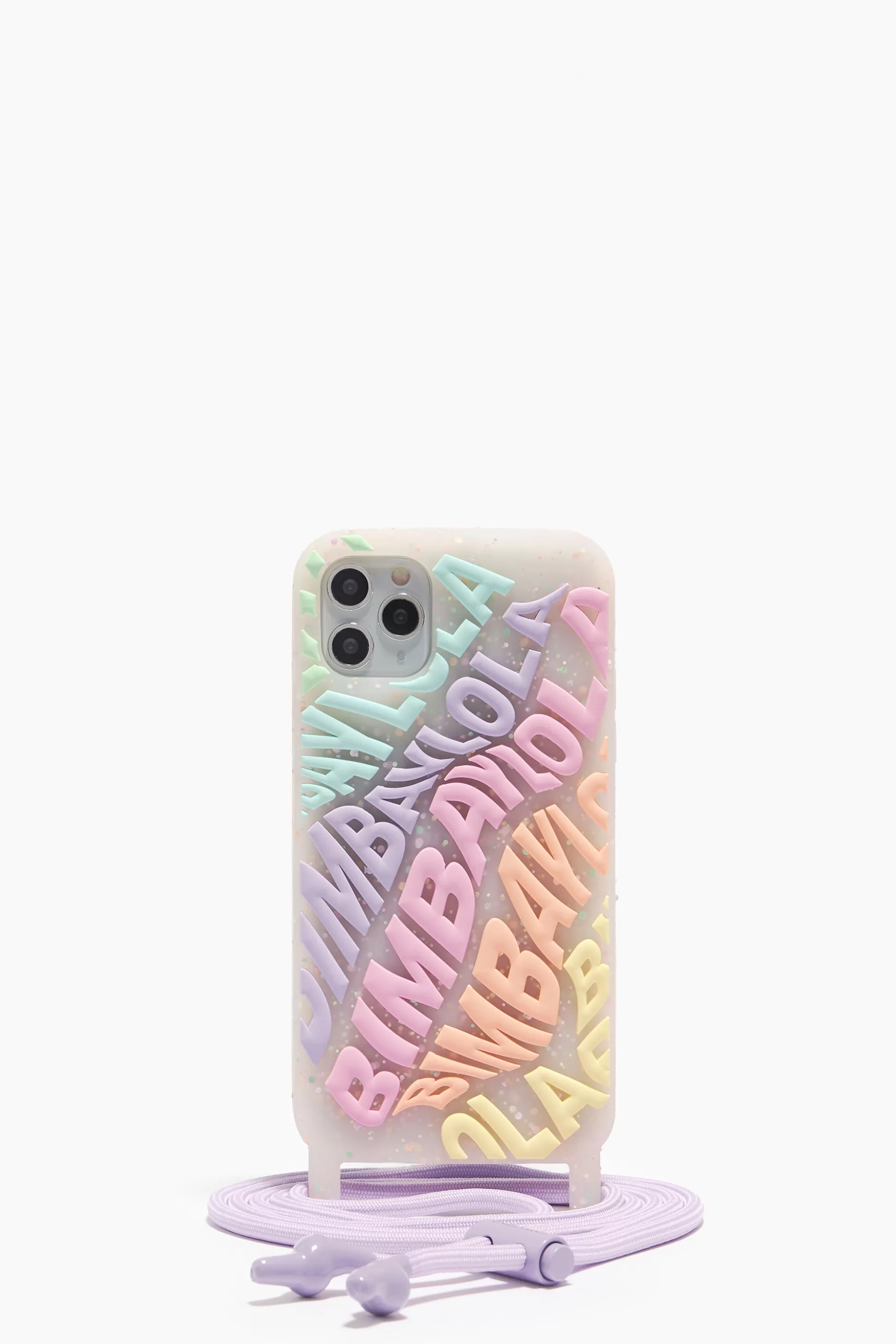 New BIMBA Y LOLA Capa Iphone 11 Pro Max Transparente Logo Multicolorido
