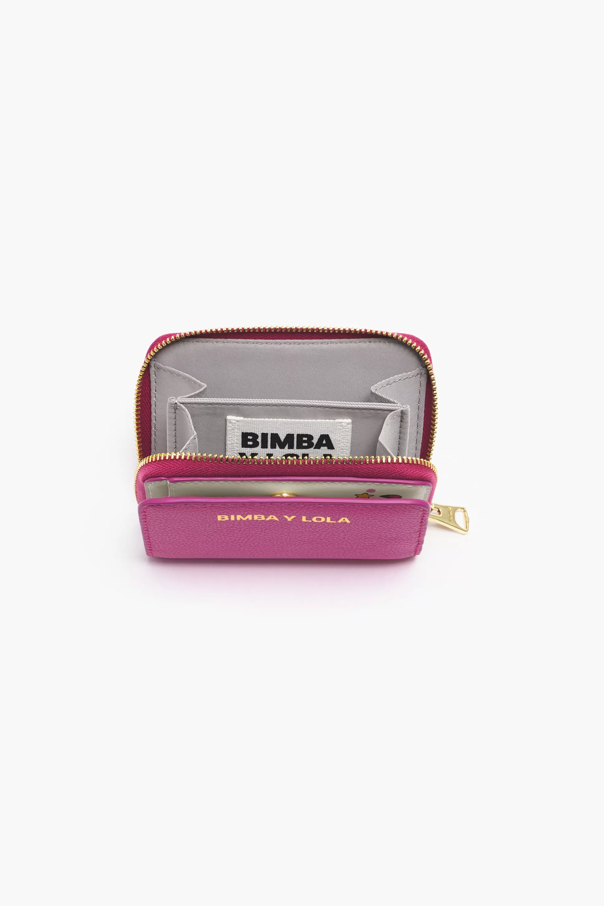 Flash Sale BIMBA Y LOLA Carteira Aba Pele Fucsia Fuchsia