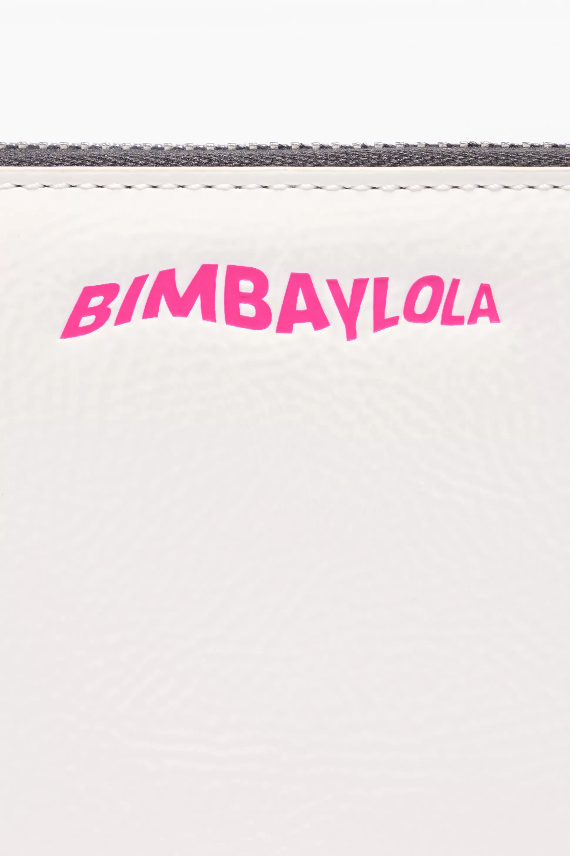 Outlet BIMBA Y LOLA Carteira Livro Brilhante Branca White