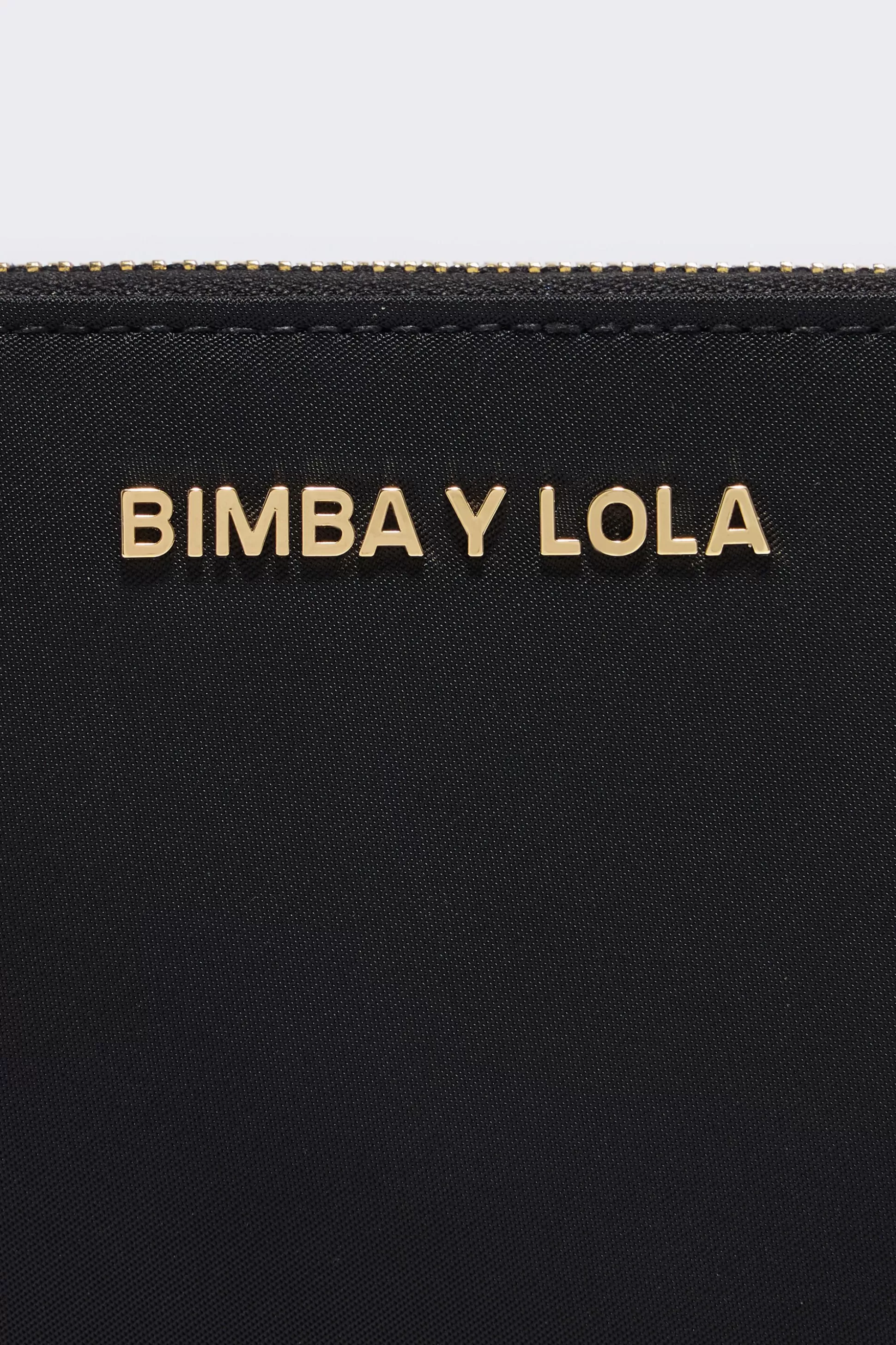 Discount BIMBA Y LOLA Carteira Livro Nylon Preta Black