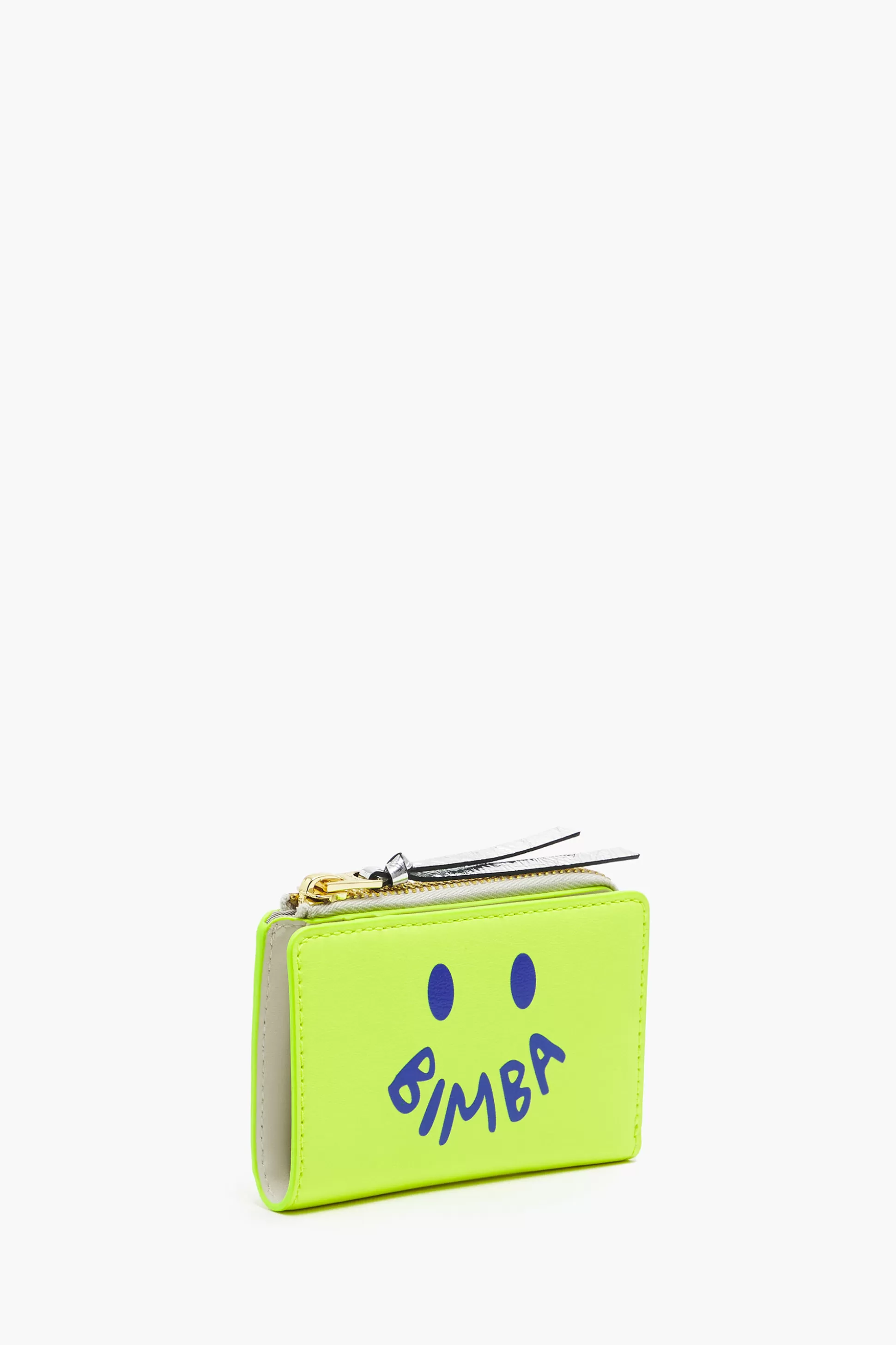 Best Sale BIMBA Y LOLA Carteira Pele Amarelo-Neon Neon Yellow