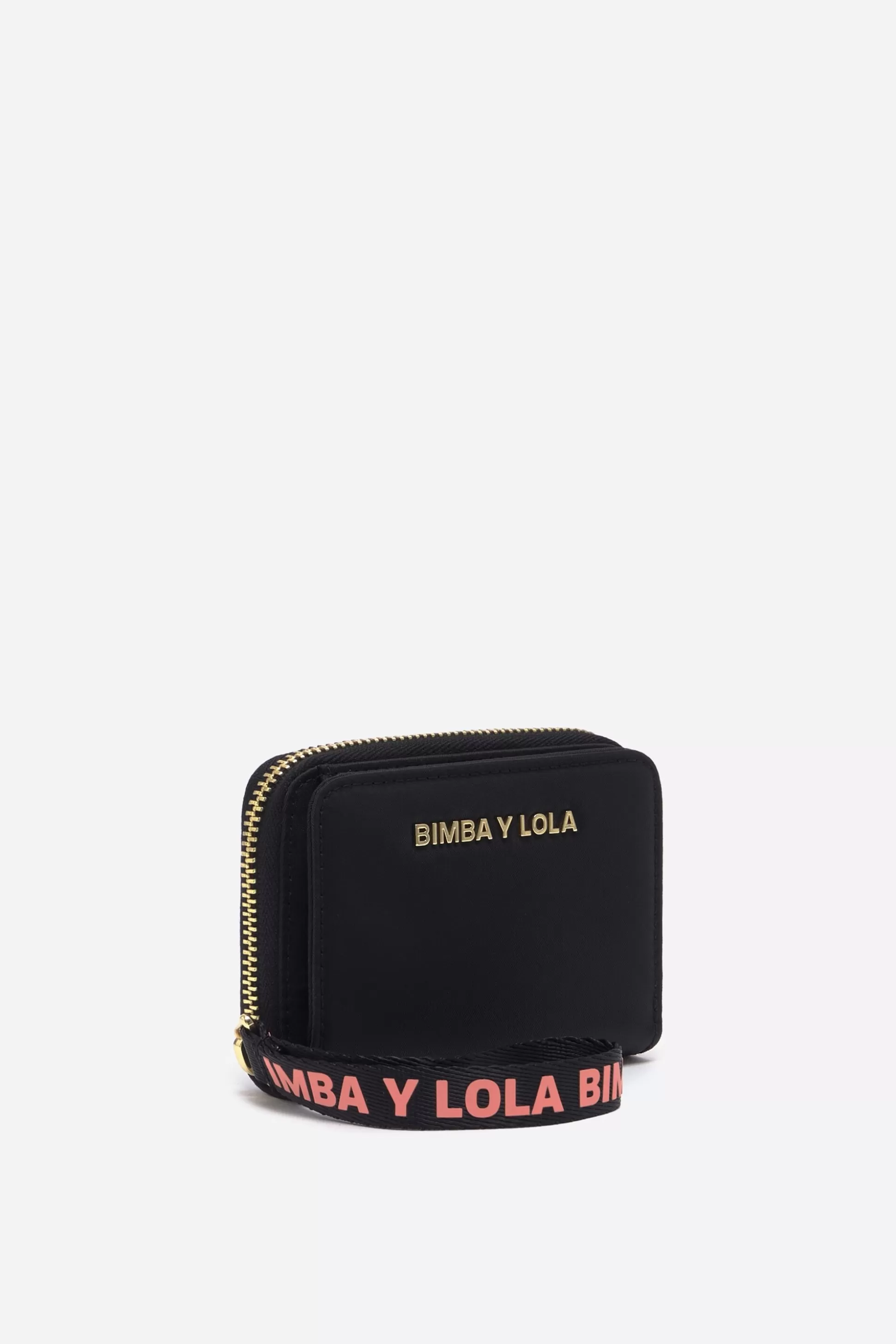 Cheap BIMBA Y LOLA Carteira Retangular Nylon Preta Black