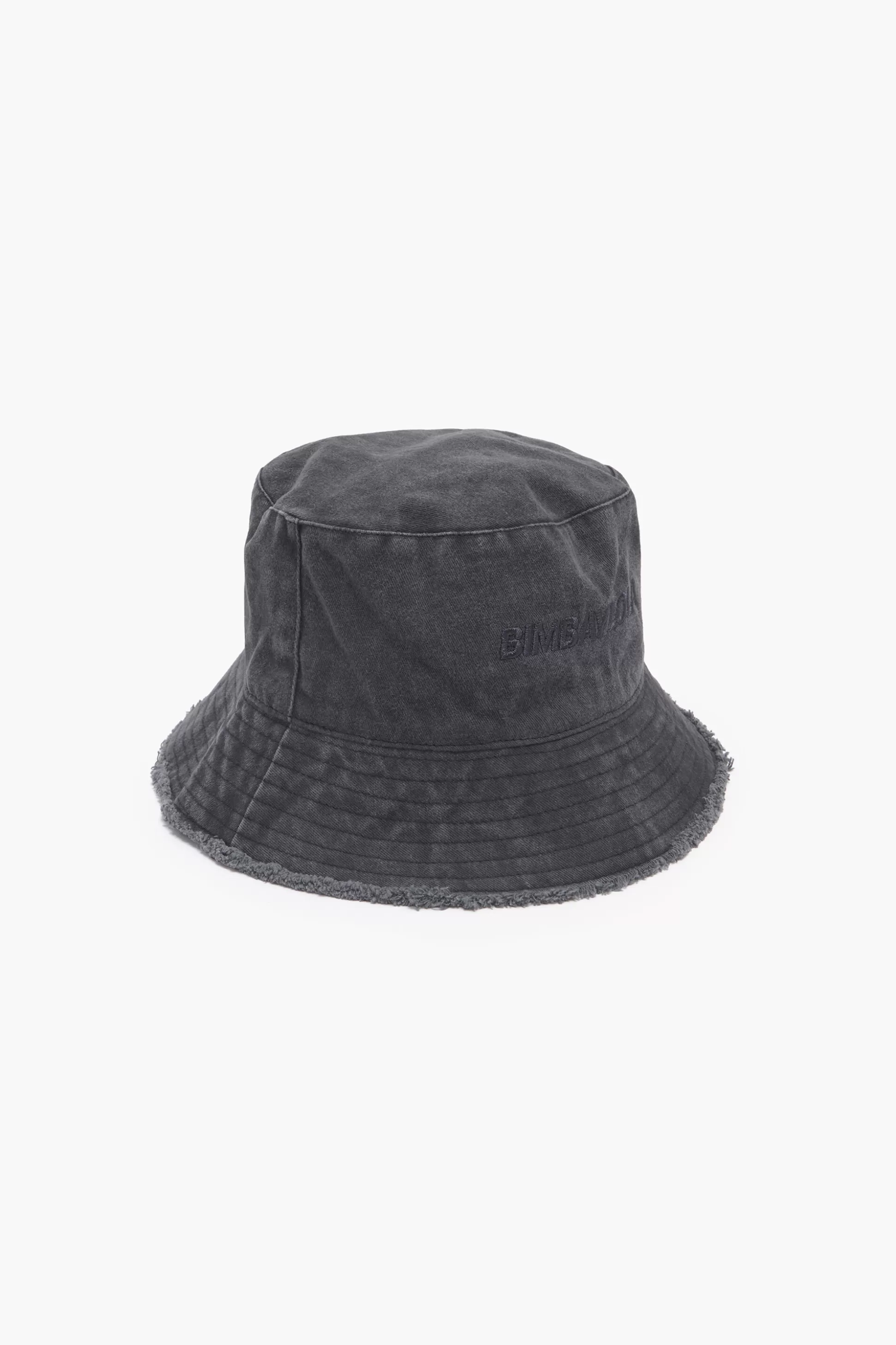 Hot BIMBA Y LOLA Chapeu Bucket Preto Lavado Black