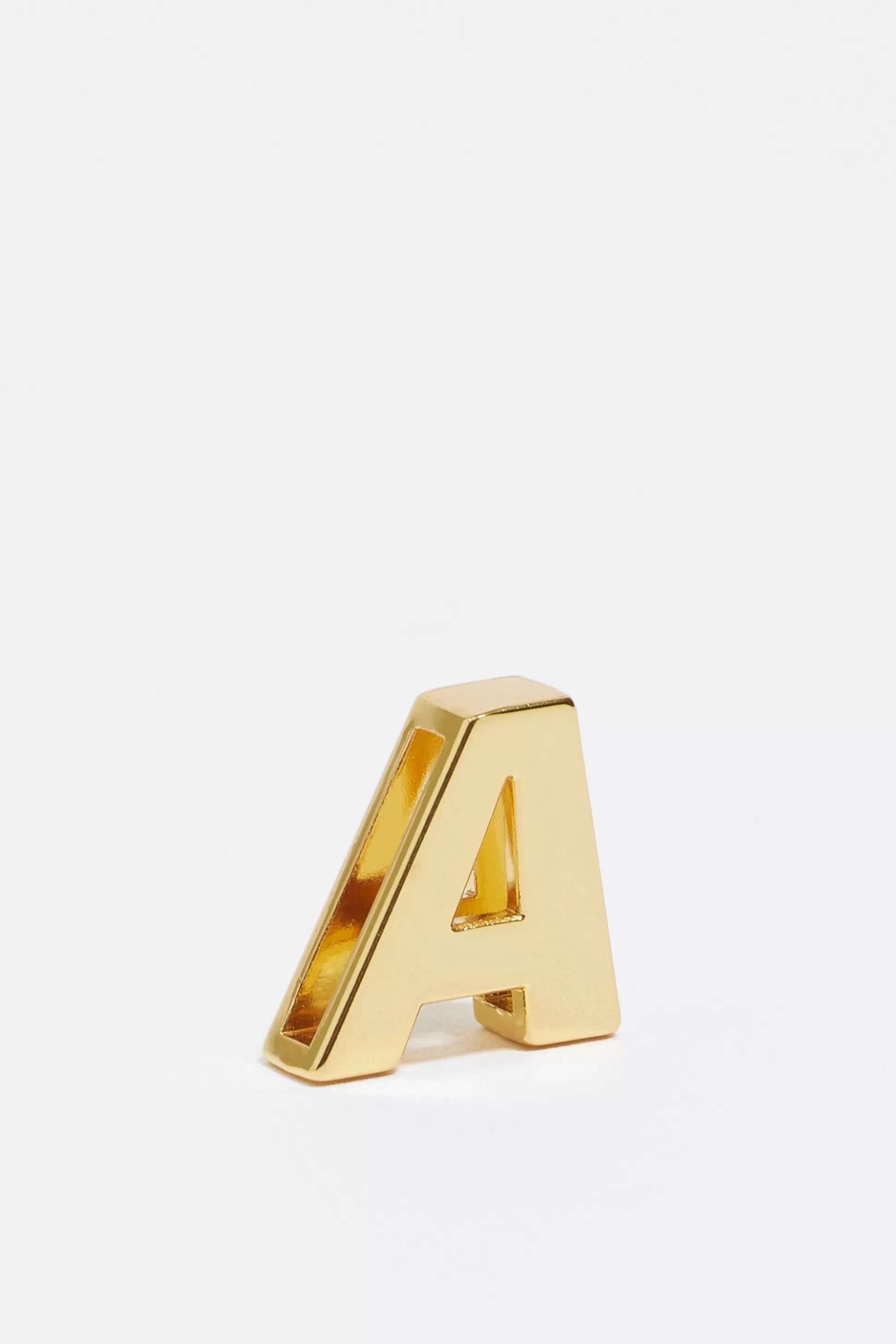 Outlet BIMBA Y LOLA Charm Letra A Metal Dourado Gold