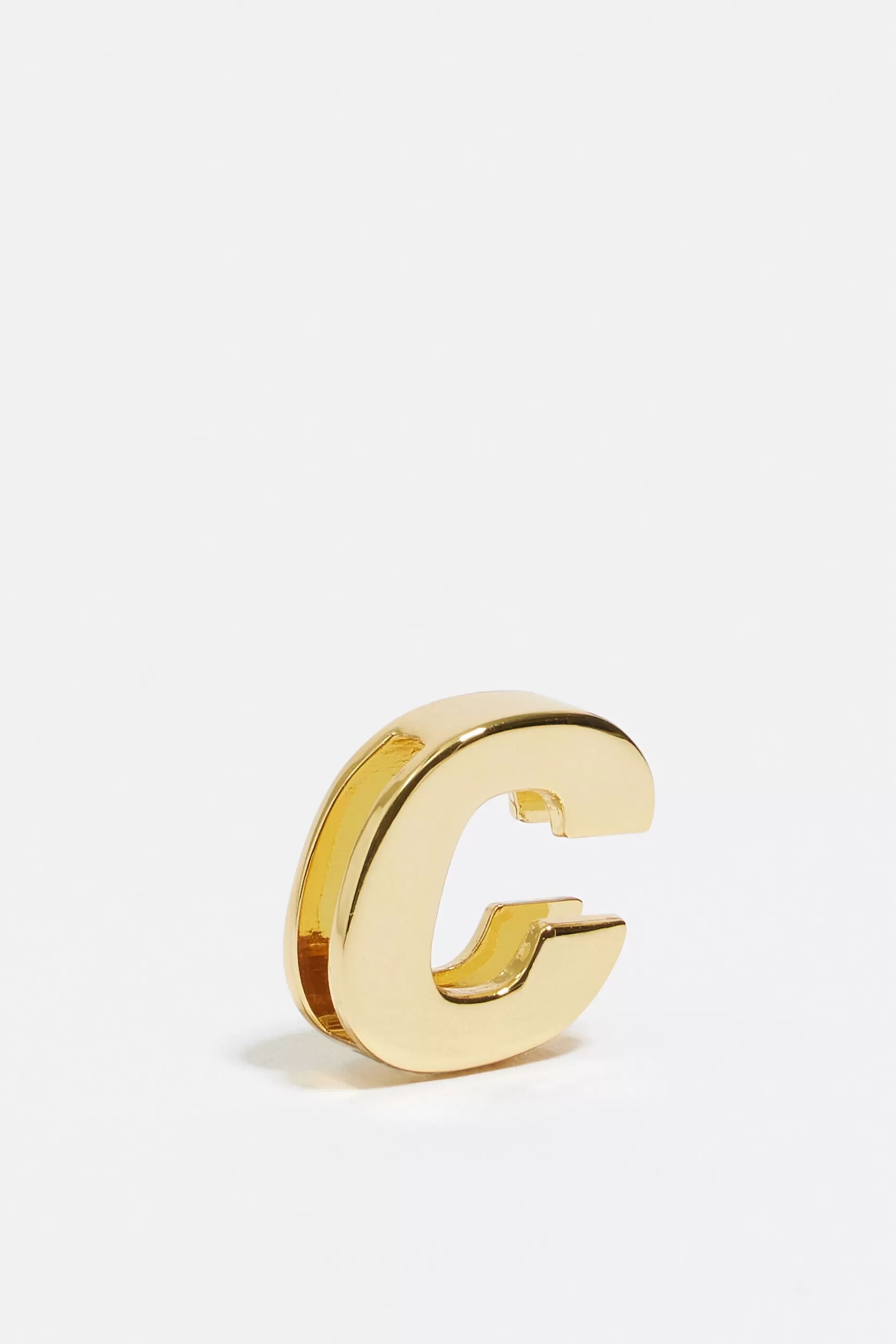 Outlet BIMBA Y LOLA Charm Letra C Metal Dourado Gold