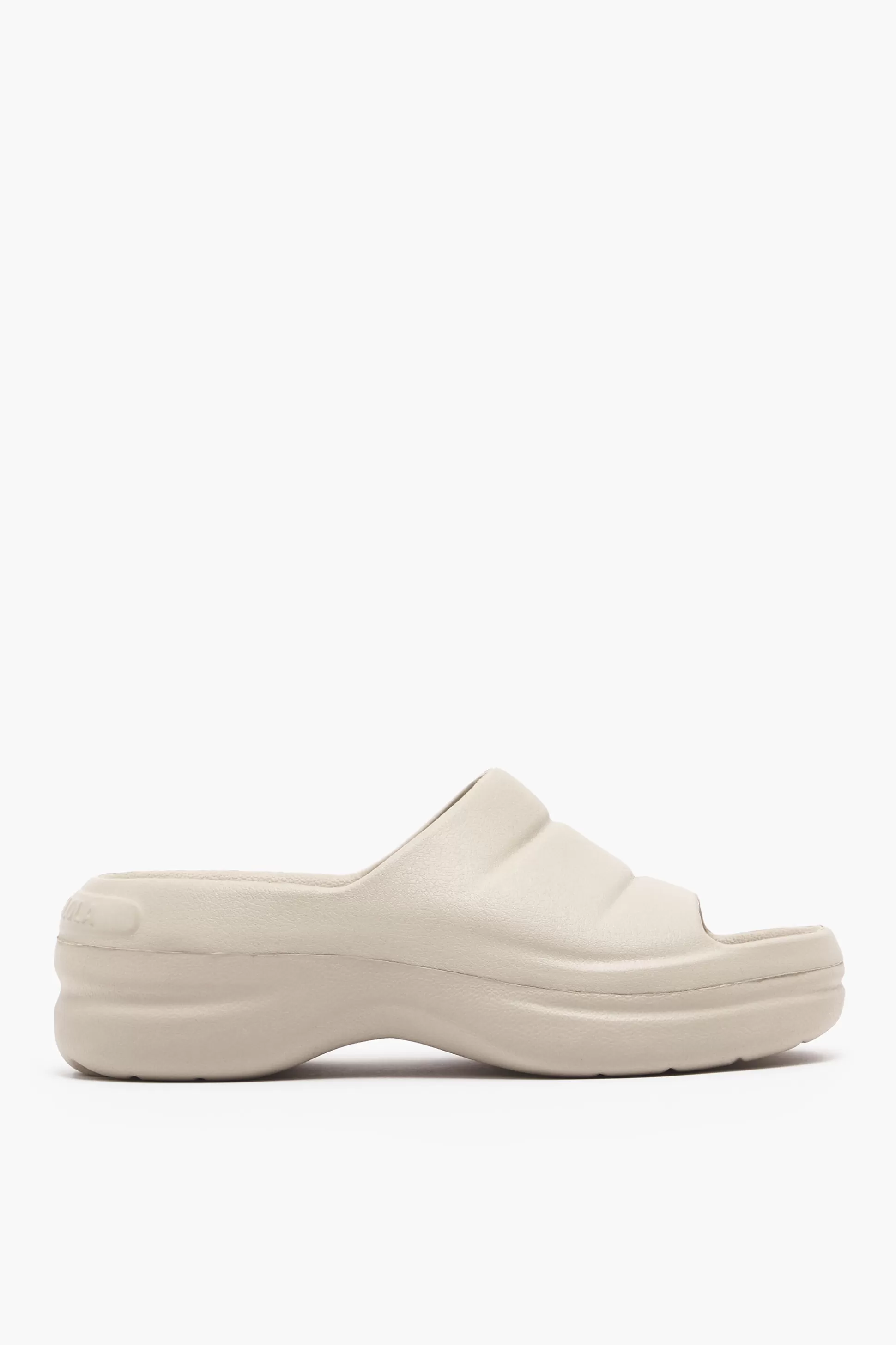 Online BIMBA Y LOLA Chinelo Plataforma Cinzento-Claro Off White