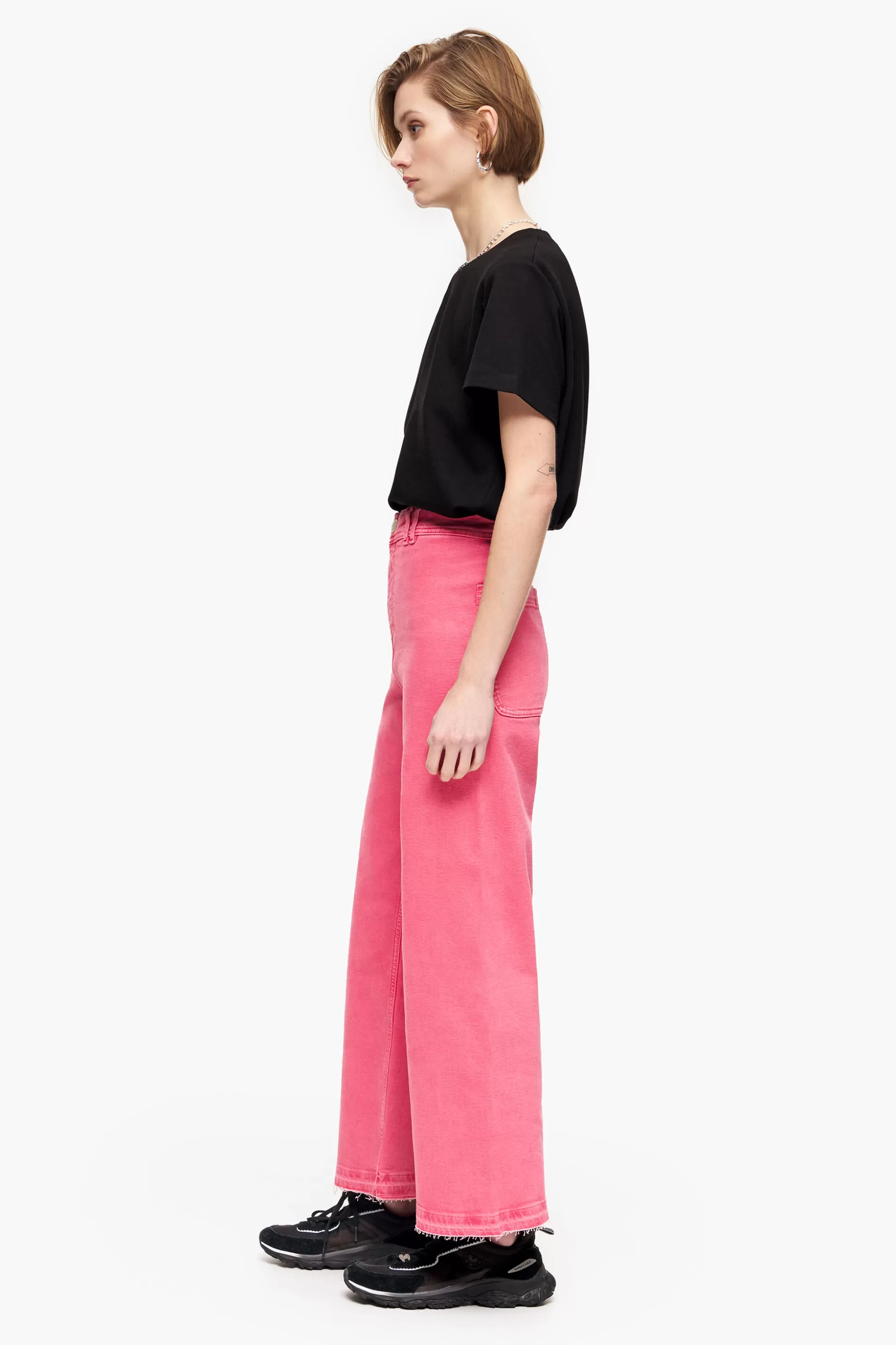 Best Sale BIMBA Y LOLA Culotte - Jeans Altas Cereja Cherry