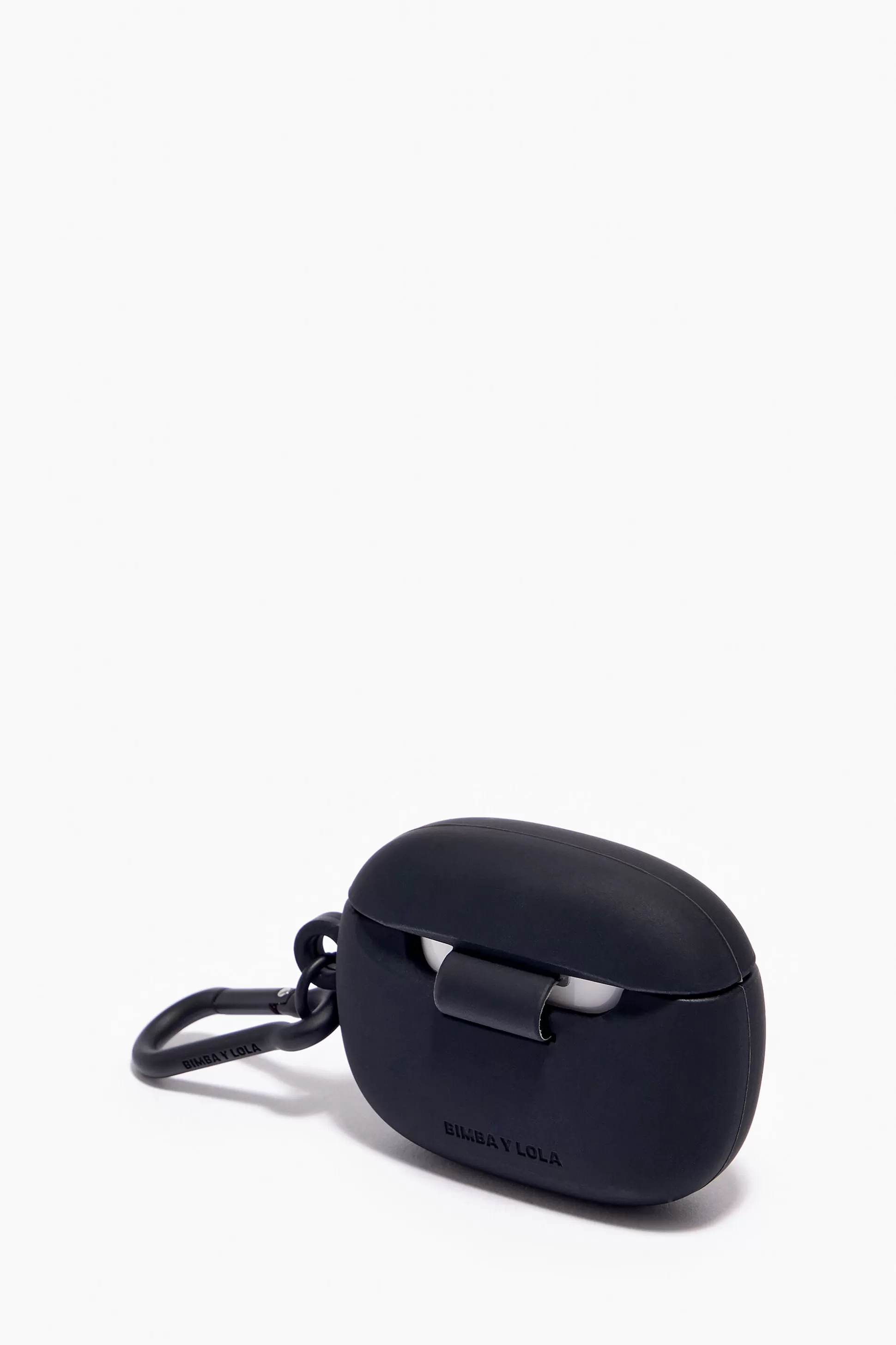 Clearance BIMBA Y LOLA Estojo Airpods Silicone Logo Preto Black