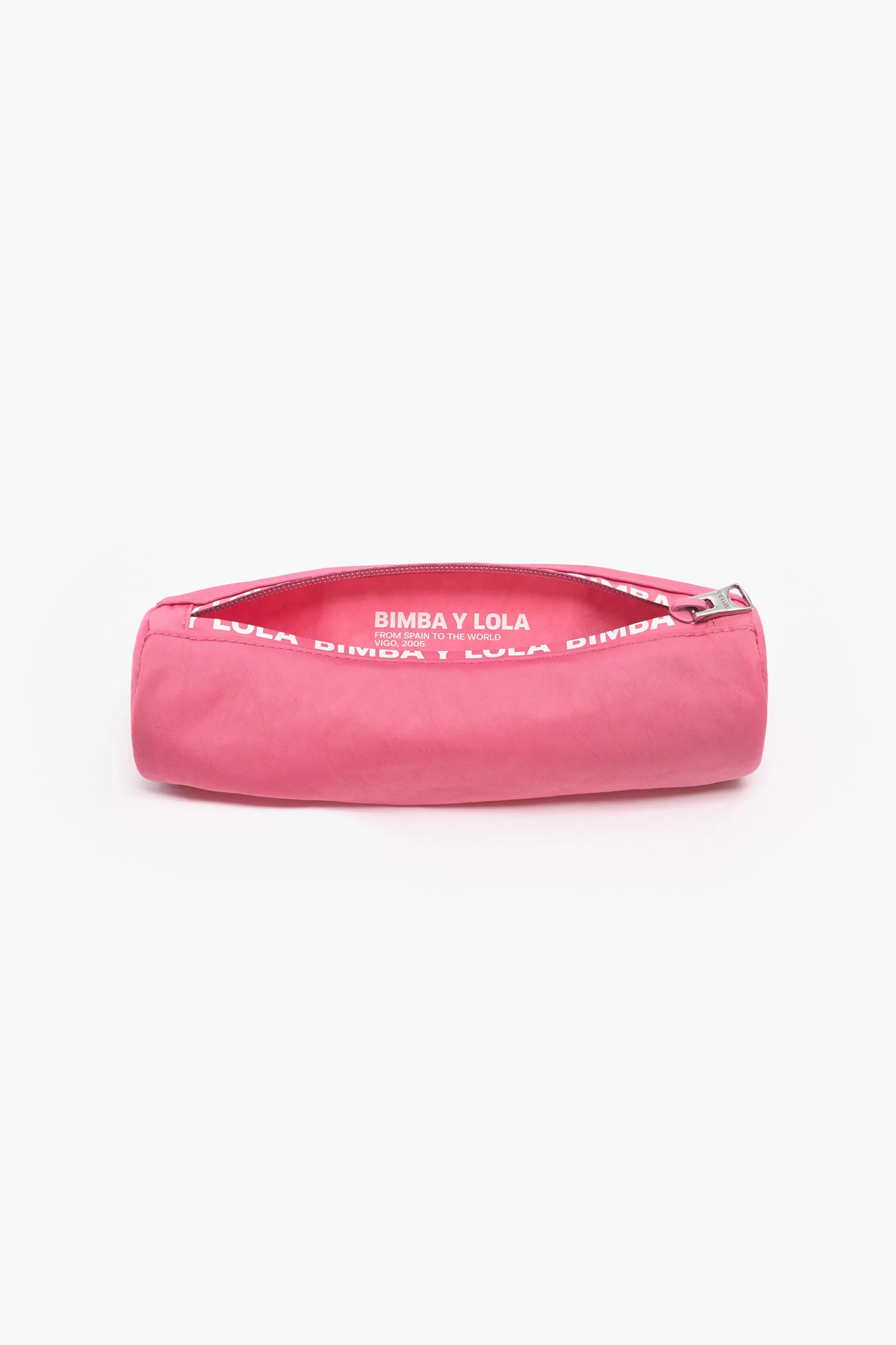 Discount BIMBA Y LOLA Estojo Cilindrico Nylon Rosa Neon Pink