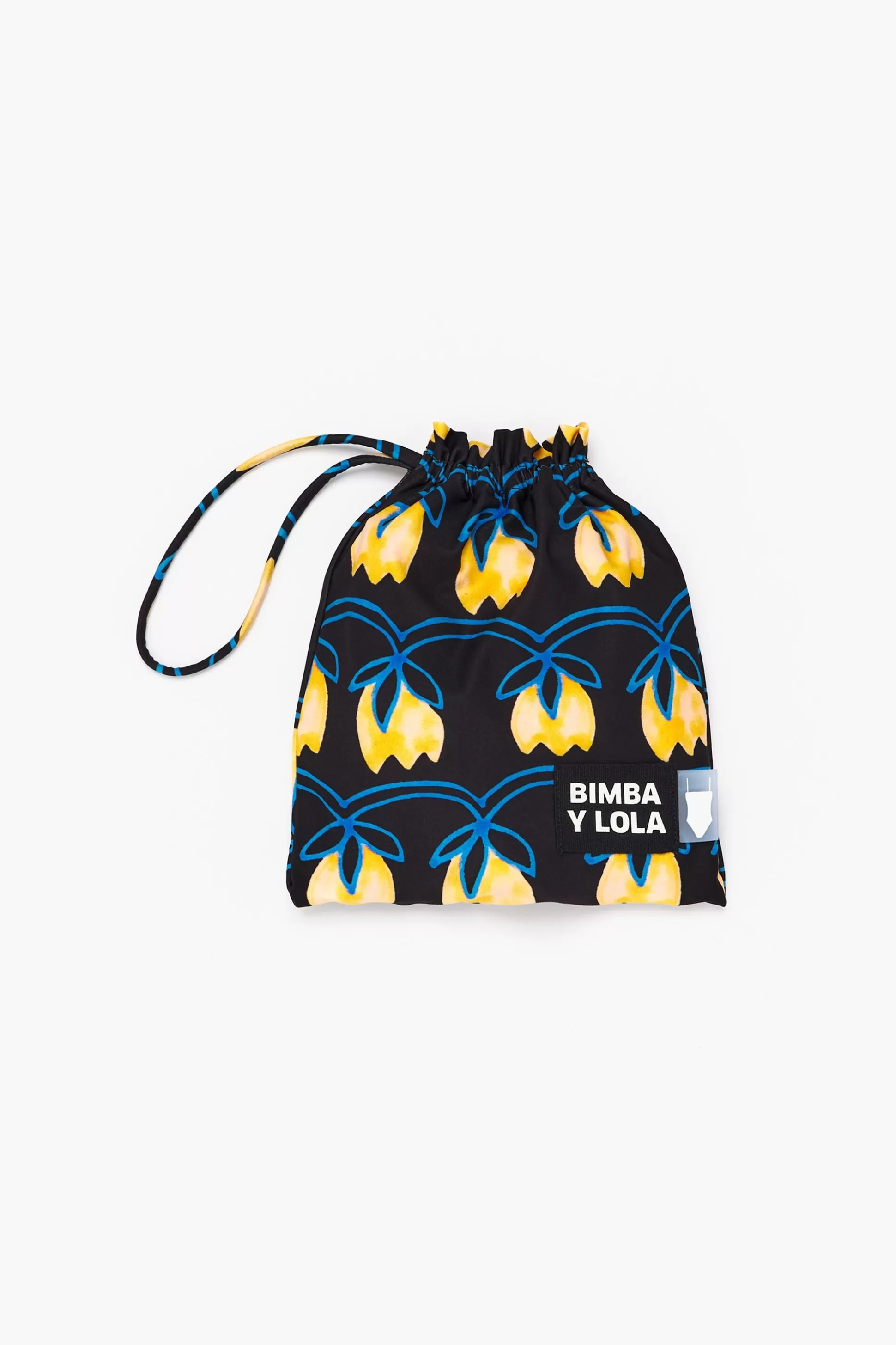 Cheap BIMBA Y LOLA Fato De Banho Print Tulip Yellow Preto