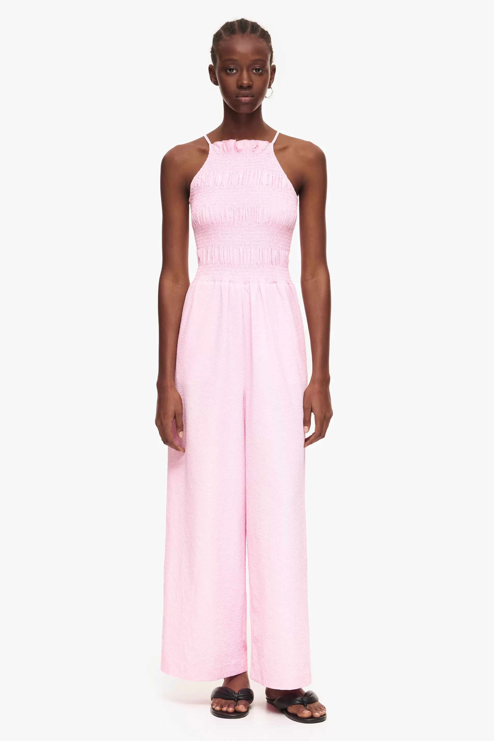 Best Sale BIMBA Y LOLA Fato-Macaco Fluido Maxi Rosa Light Pink