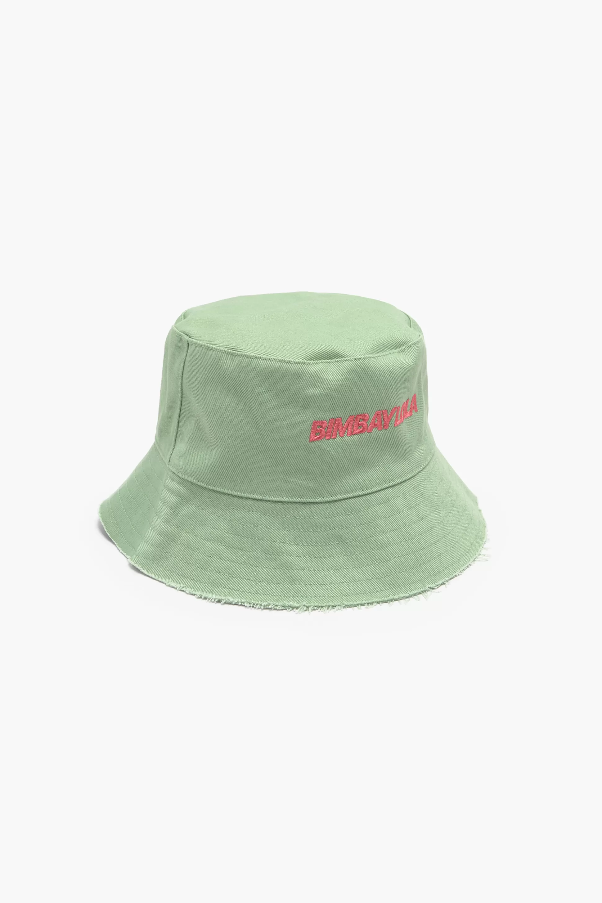 New BIMBA Y LOLA Gorro Bucket Verde Green