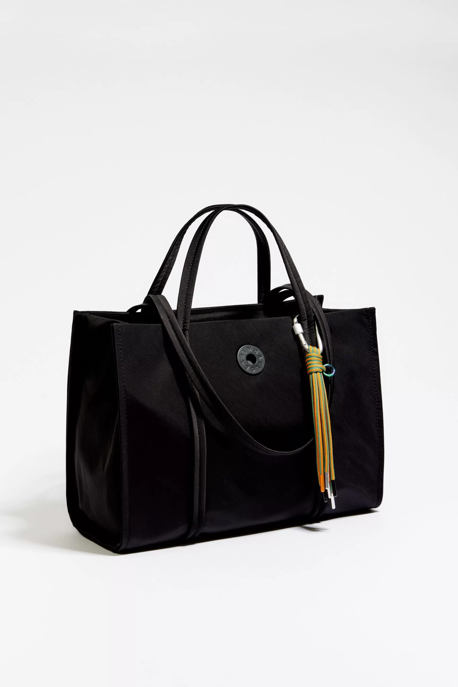 Discount BIMBA Y LOLA Mala Shopper L Nylon Preta Black