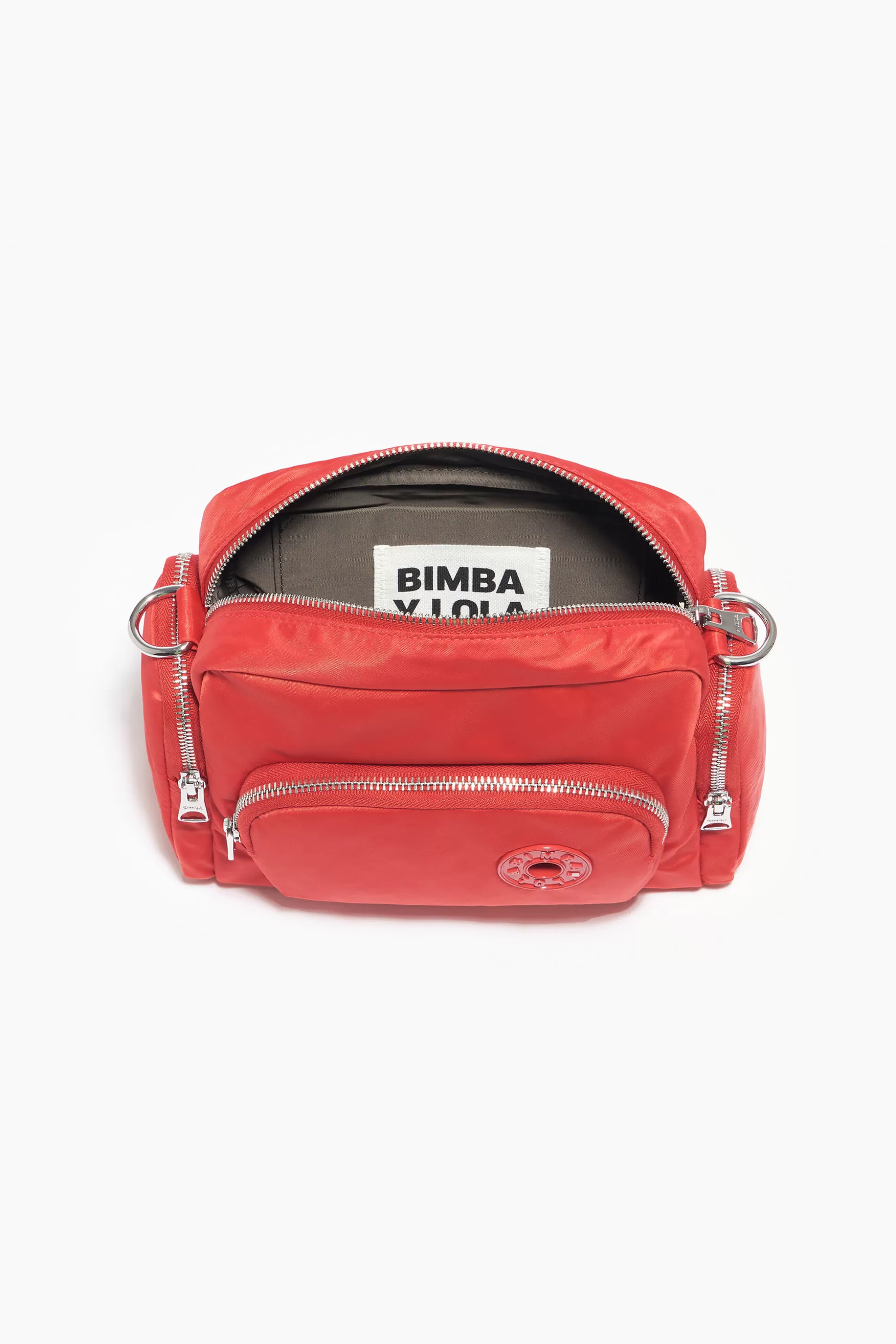 Store BIMBA Y LOLA Mala Tiracolo M Nylon Vermelha Red