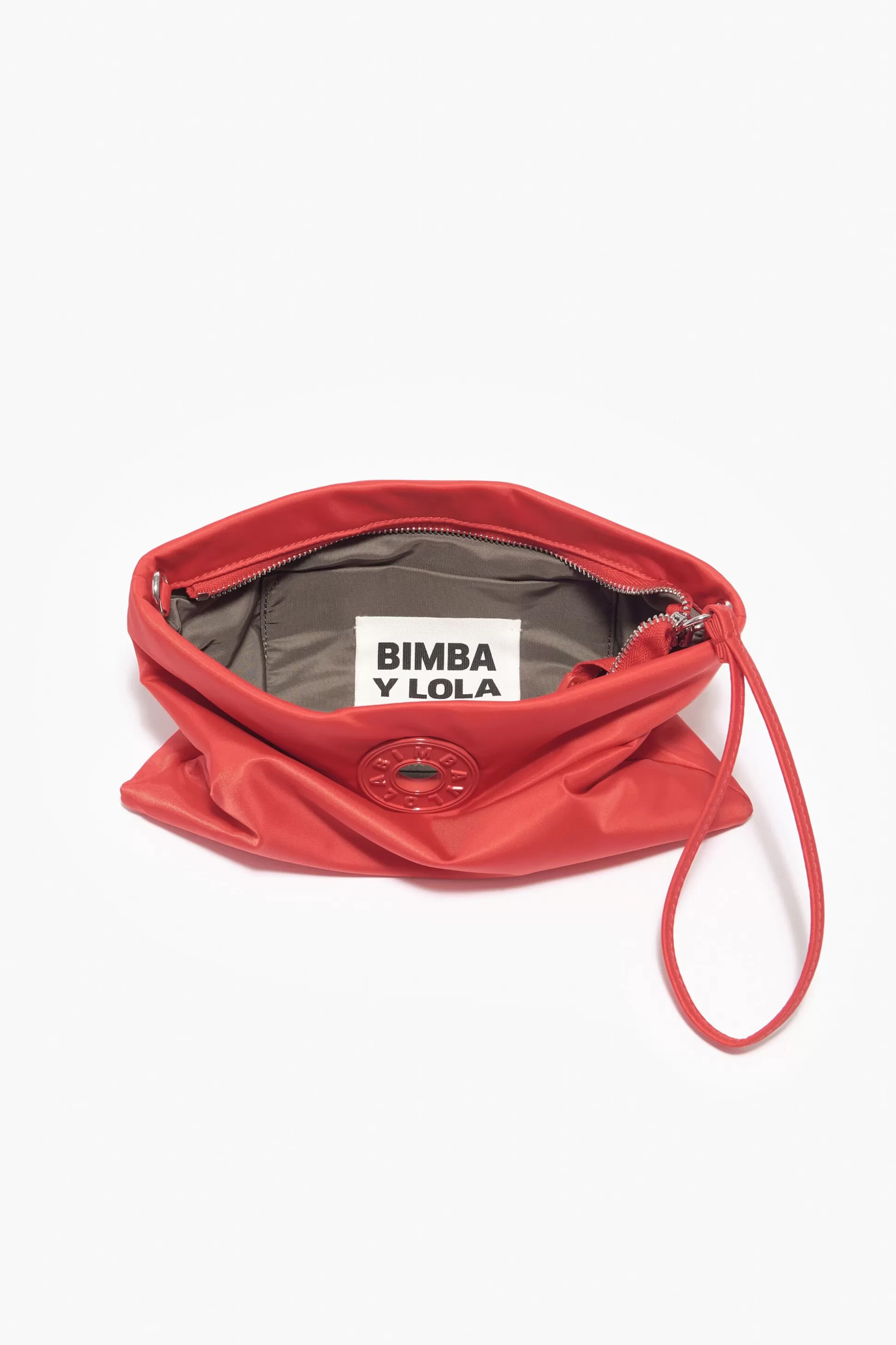 Fashion BIMBA Y LOLA Mala Tiracolo Xs Nylon Vermelha Red