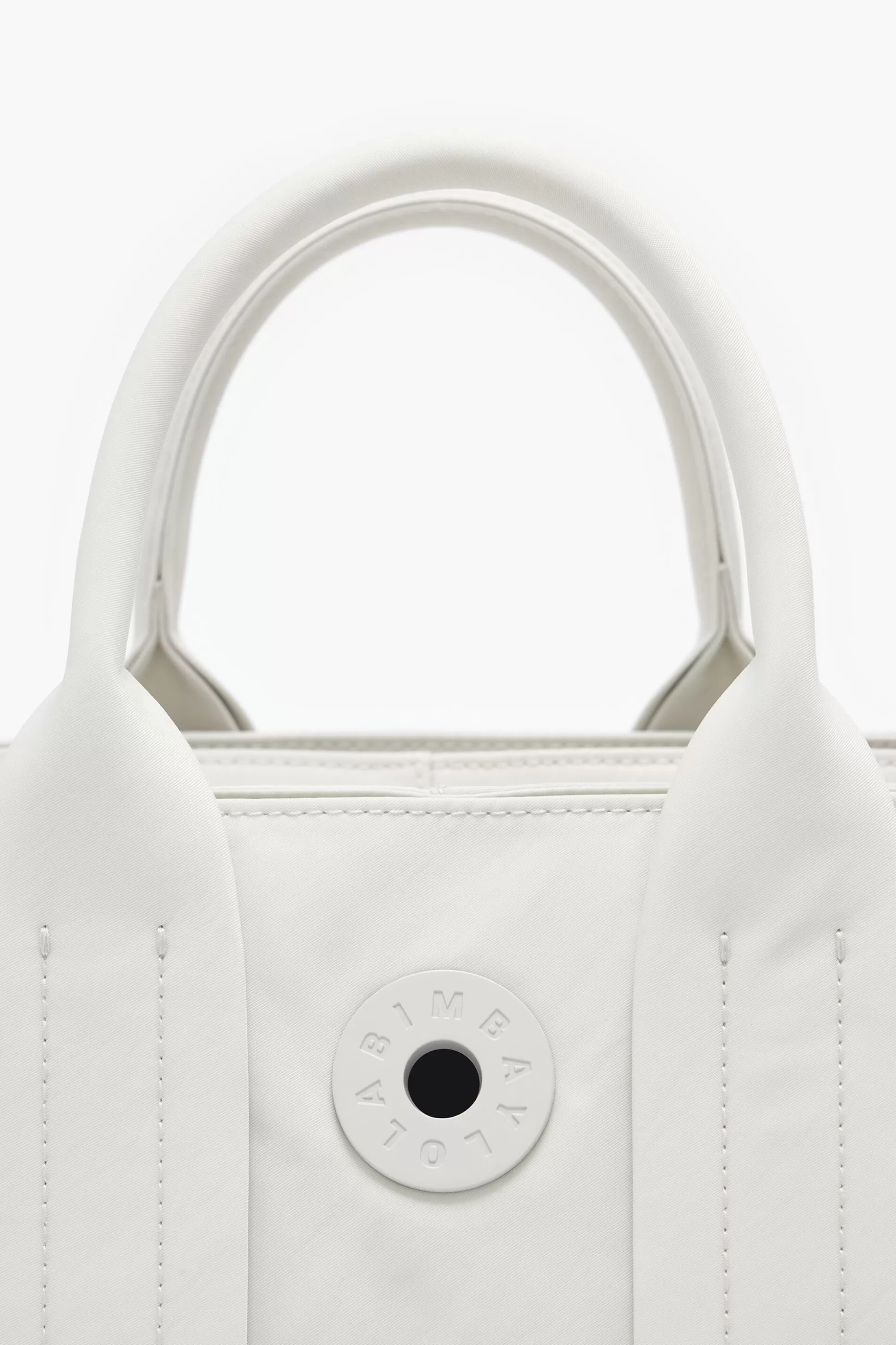 Cheap BIMBA Y LOLA Mala Tote Nylon S Cinzenta Ice Grey