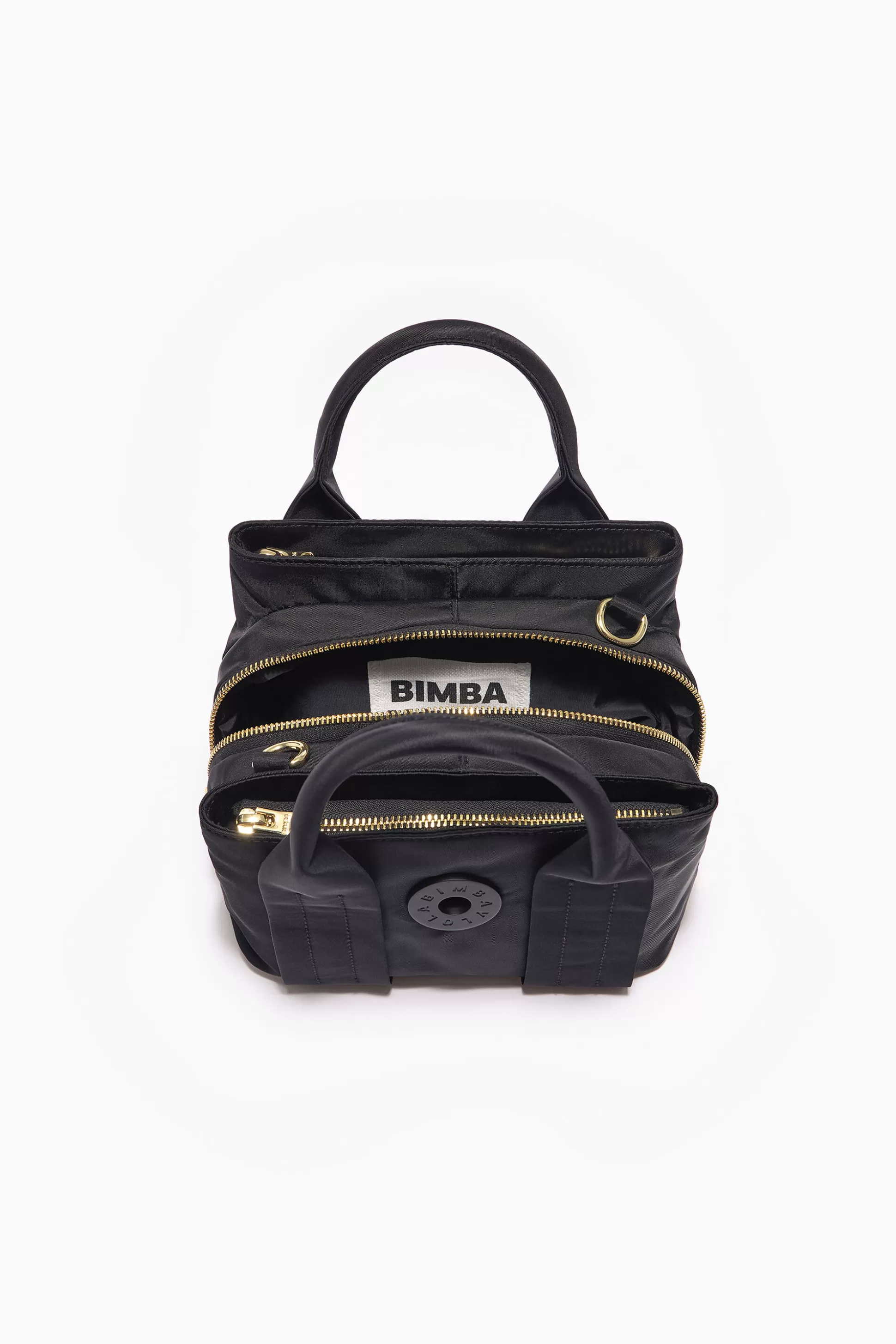 Discount BIMBA Y LOLA Mala Tote Xs Nylon Preta Black