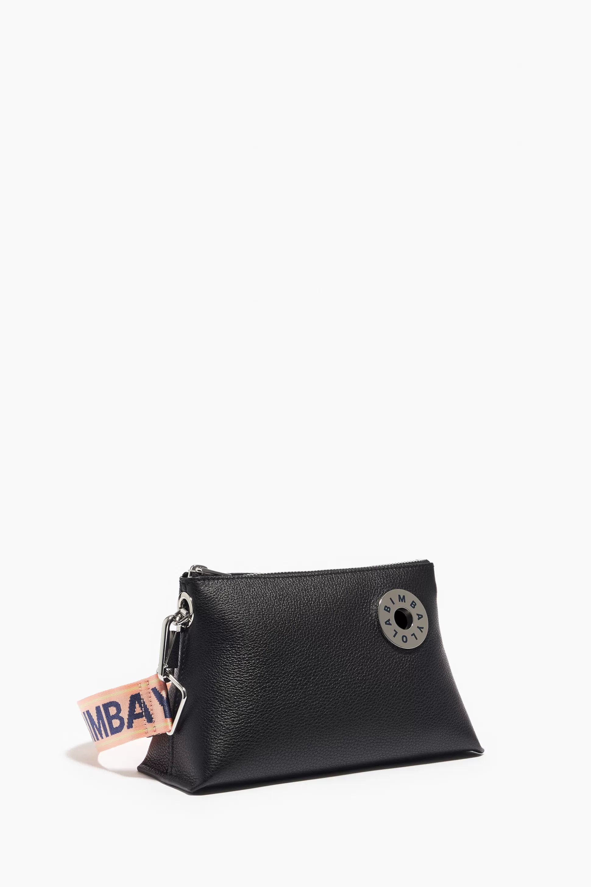 New BIMBA Y LOLA Mala Trapezio S Pele Preta Black