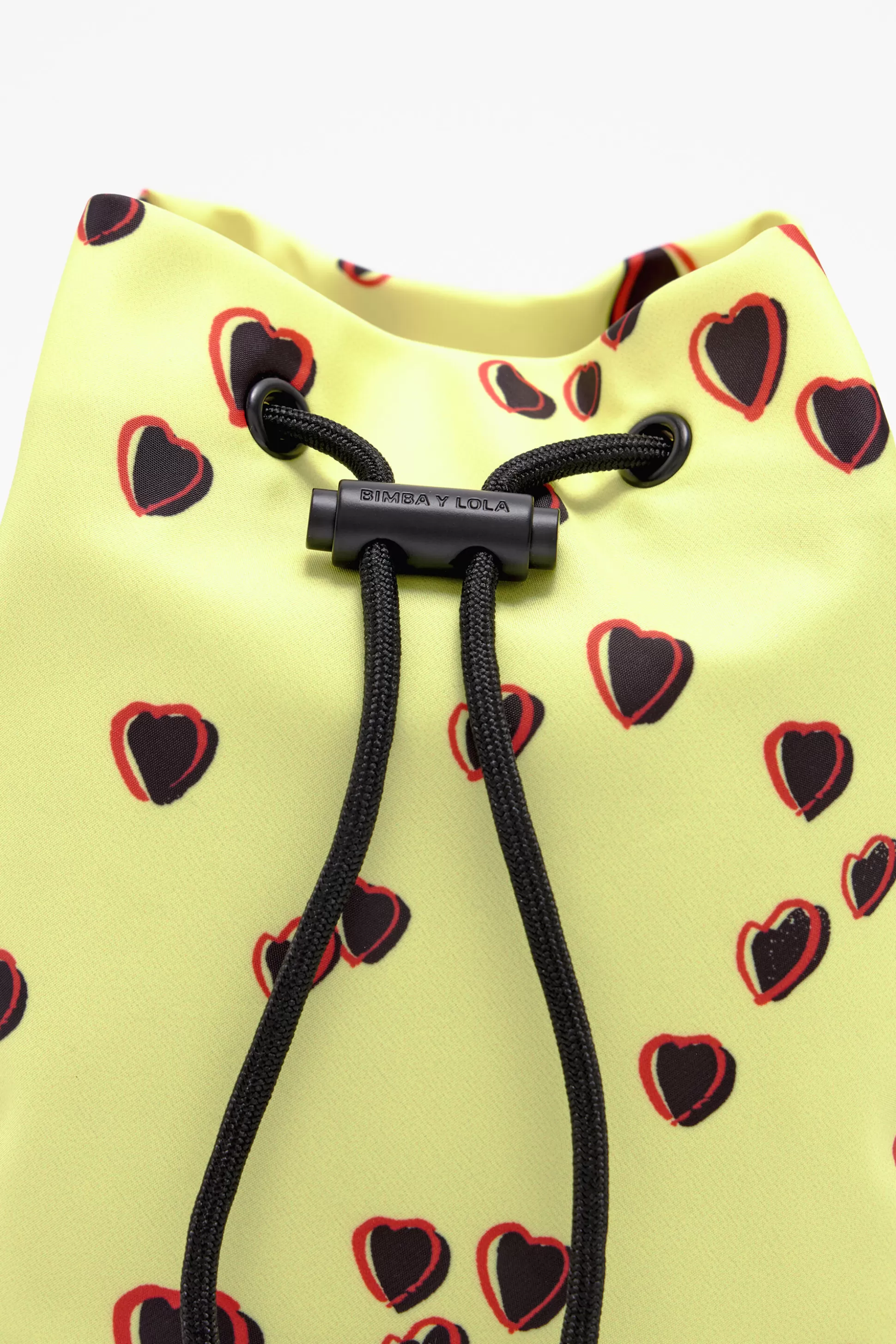 Discount BIMBA Y LOLA Minimala Saco S Hearts Amarelo Small Hearts Yellow