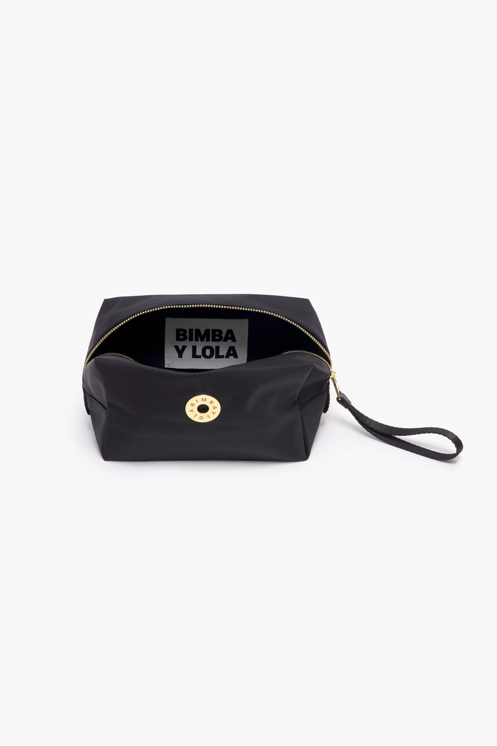 Outlet BIMBA Y LOLA Necessaire Retangular M Nylon Preto Black