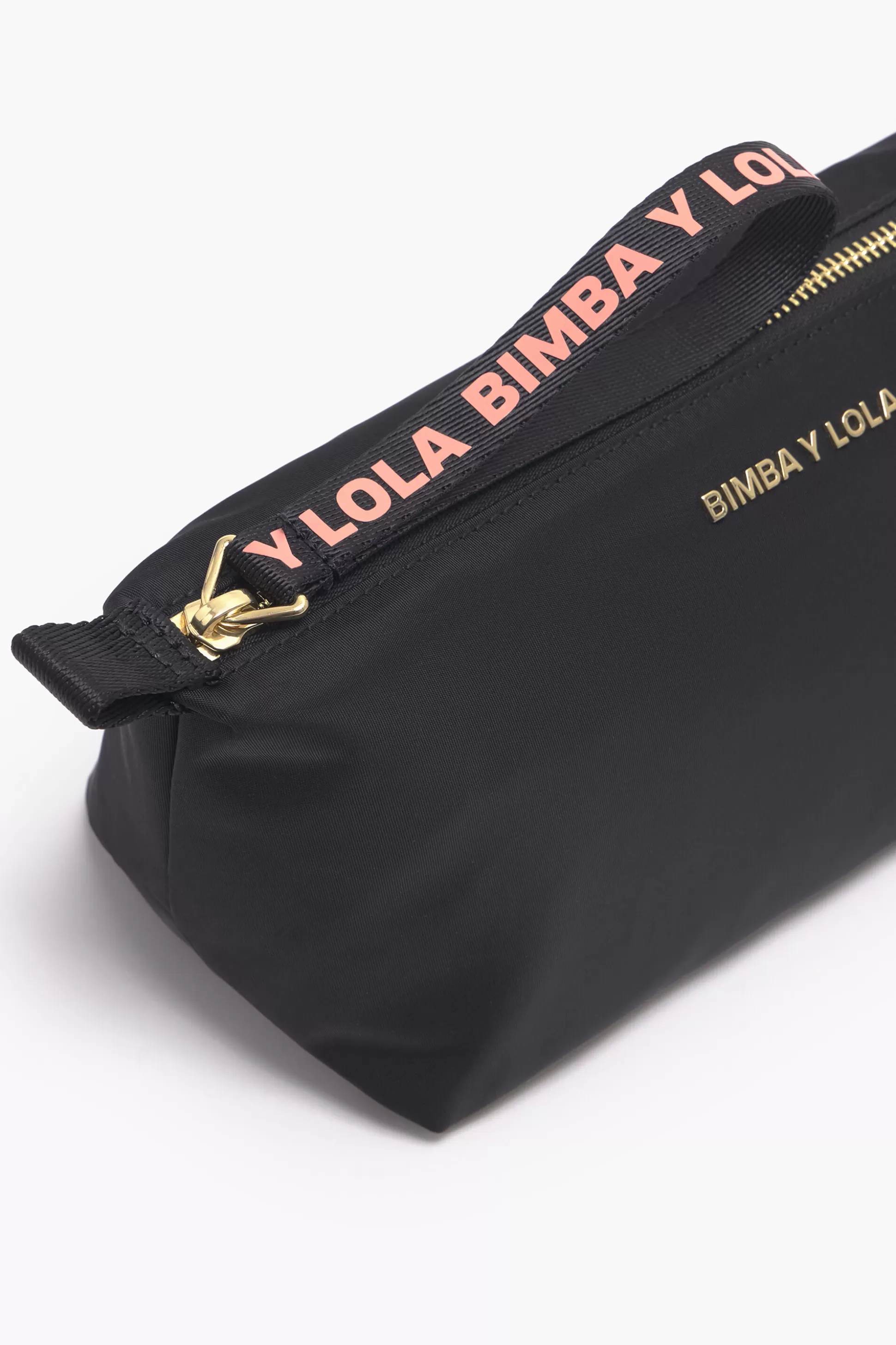 Sale BIMBA Y LOLA Necessaire Trapezio M Nylon Preto Black