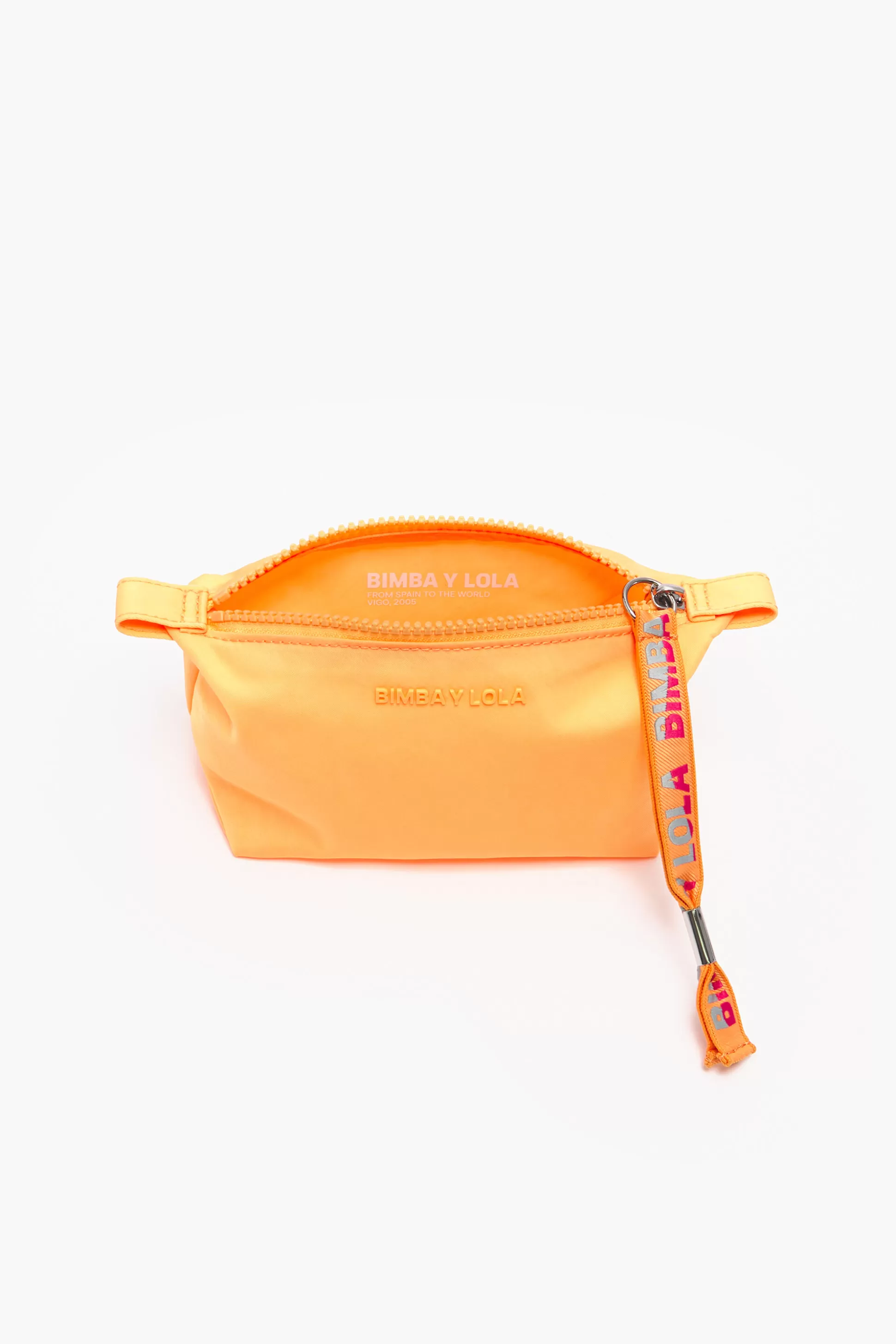 Discount BIMBA Y LOLA Necessaire Trapezio S Nylon Laranja Tangerine