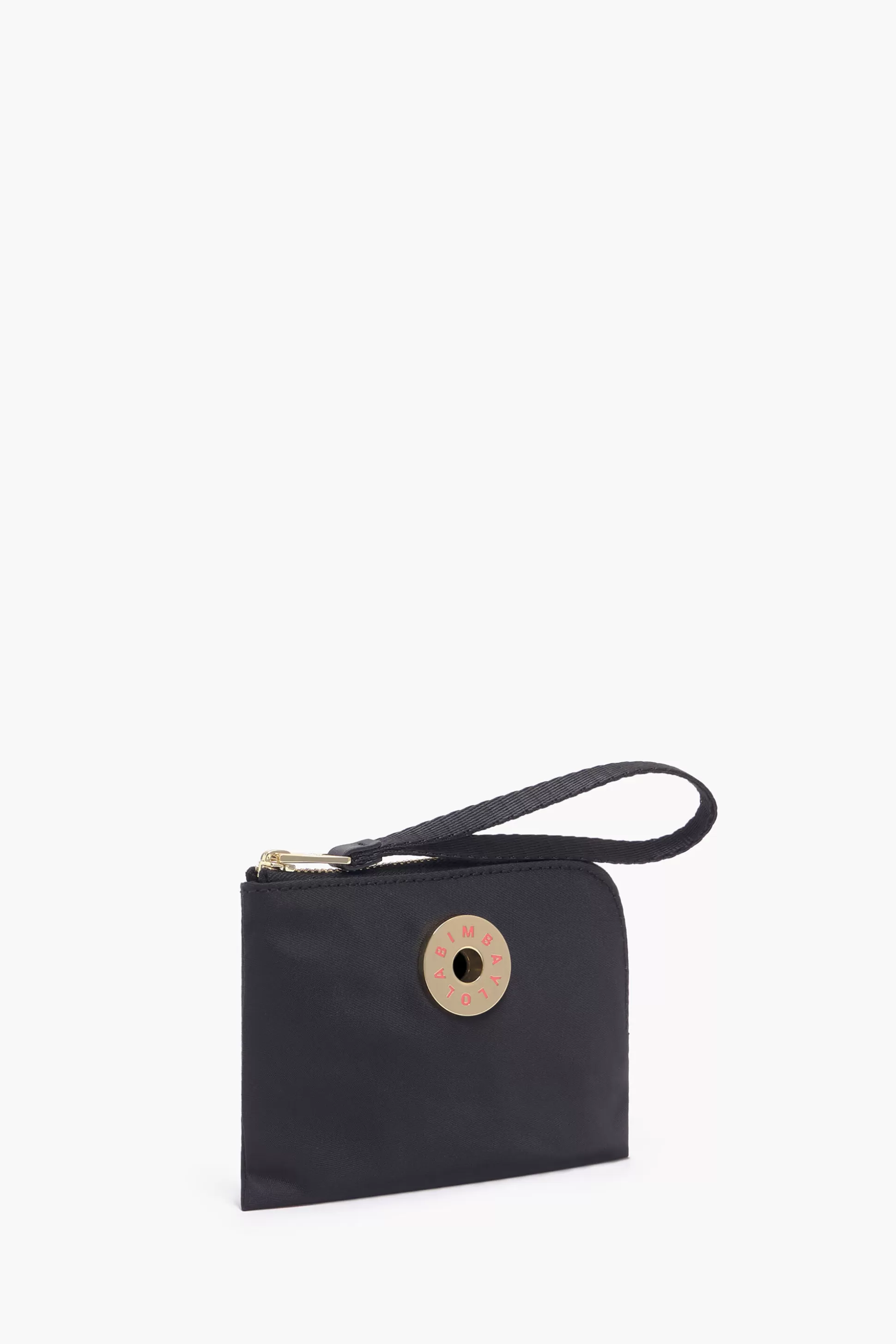 Shop BIMBA Y LOLA Porta-Moedas Curvo Nylon Preto Black