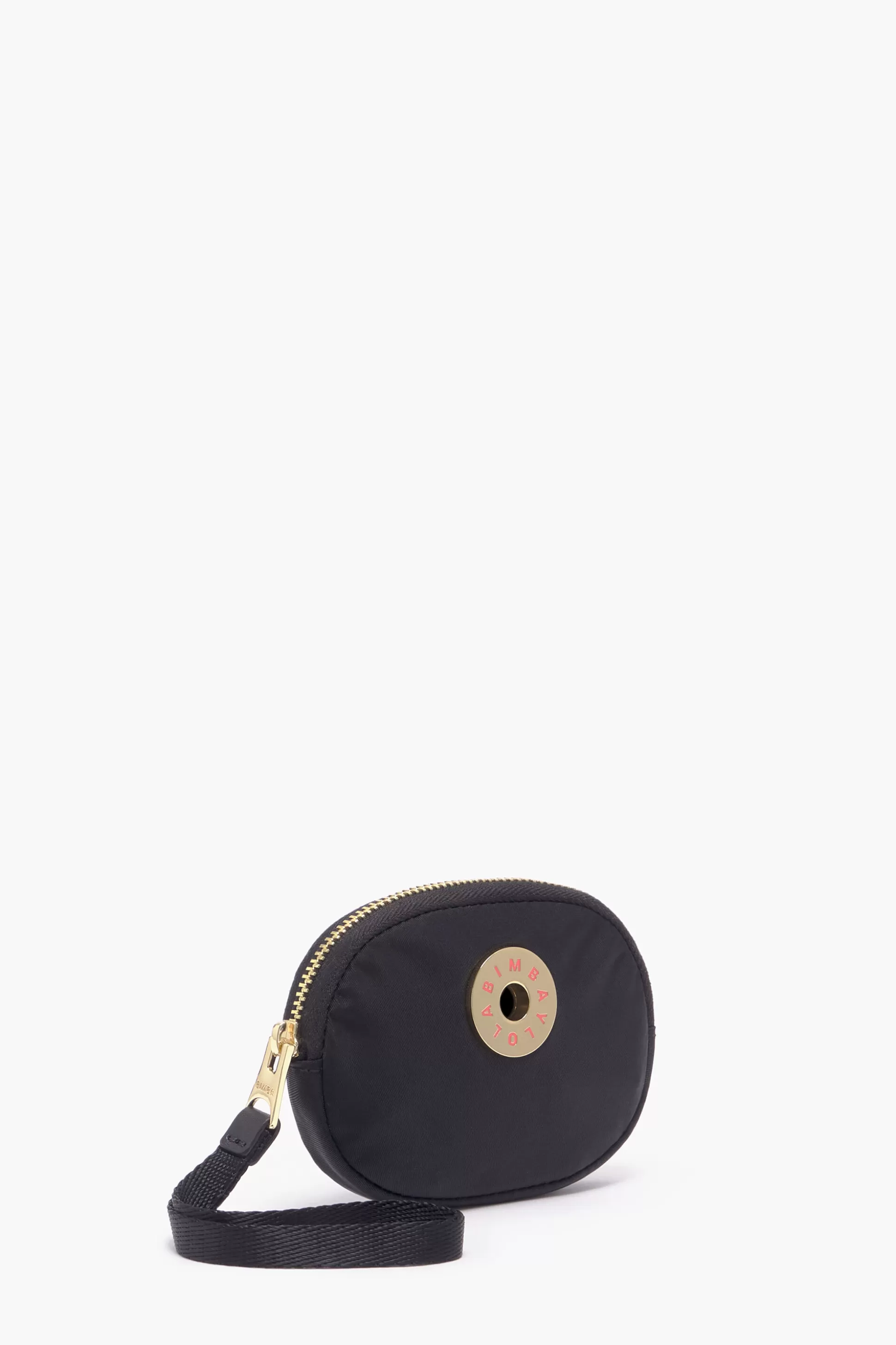 Outlet BIMBA Y LOLA Porta-Moedas Oval Nylon Preto Black