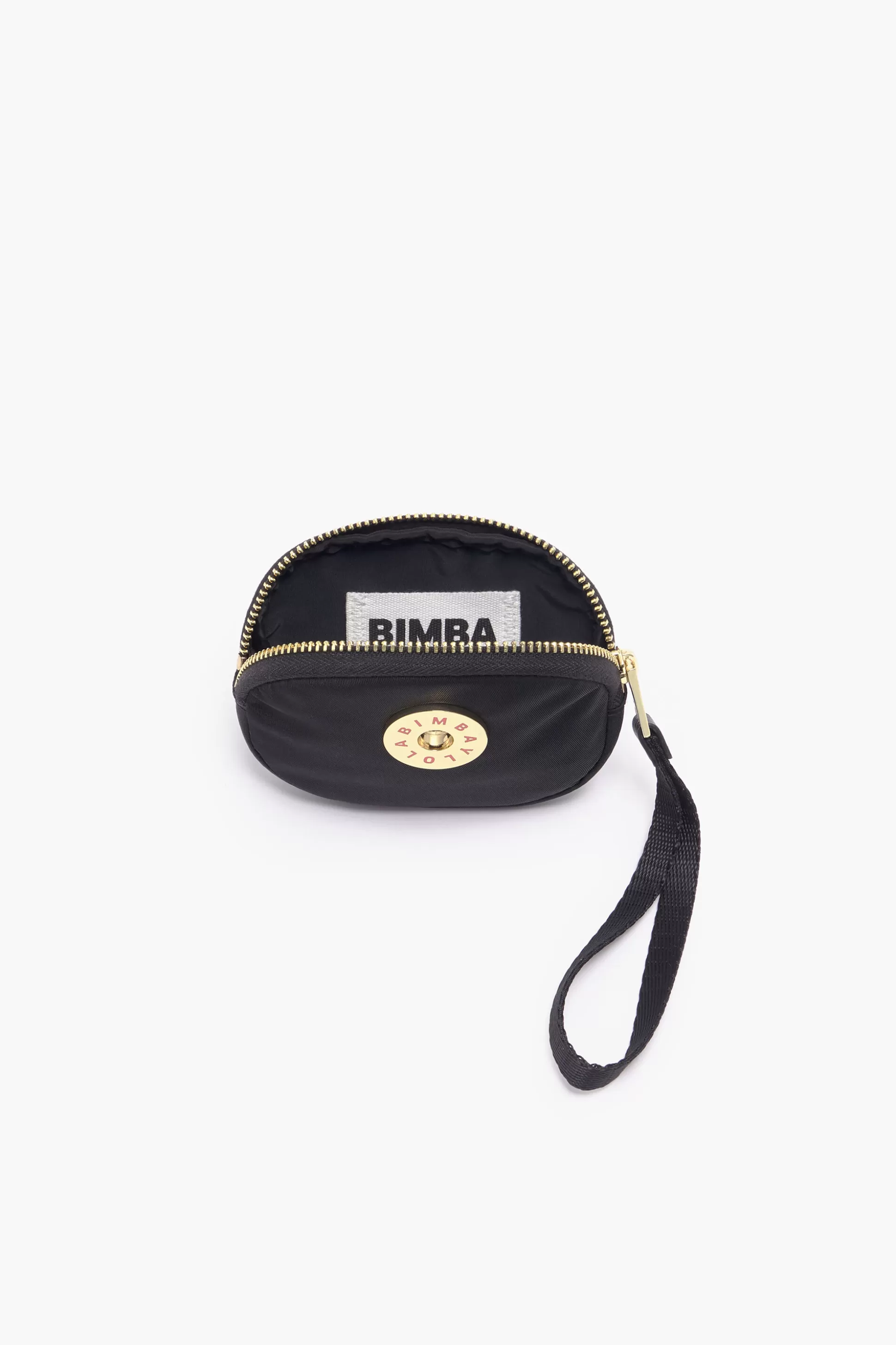 Outlet BIMBA Y LOLA Porta-Moedas Oval Nylon Preto Black