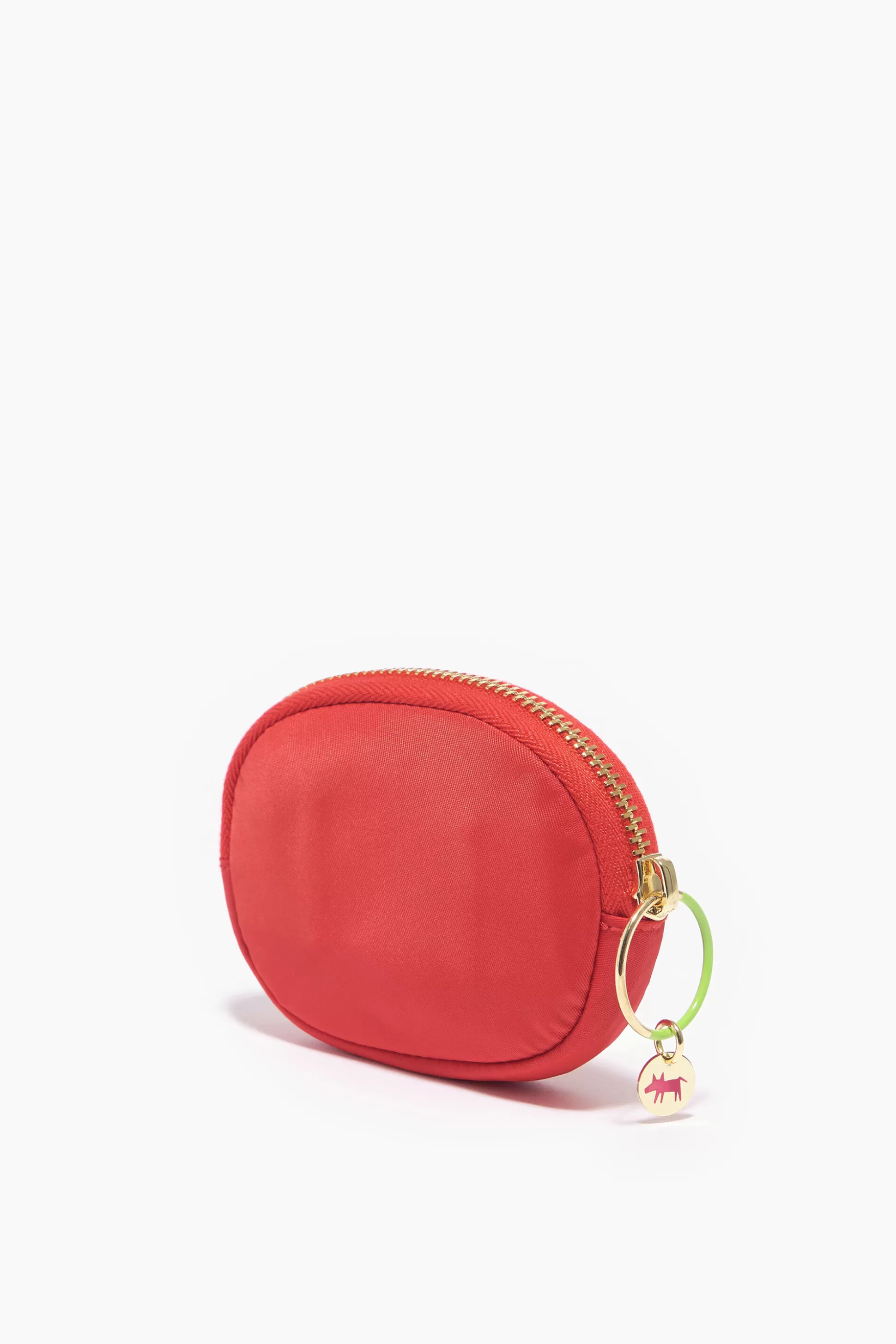 Shop BIMBA Y LOLA Porta-Moedas Oval Nylon Vermelho Red