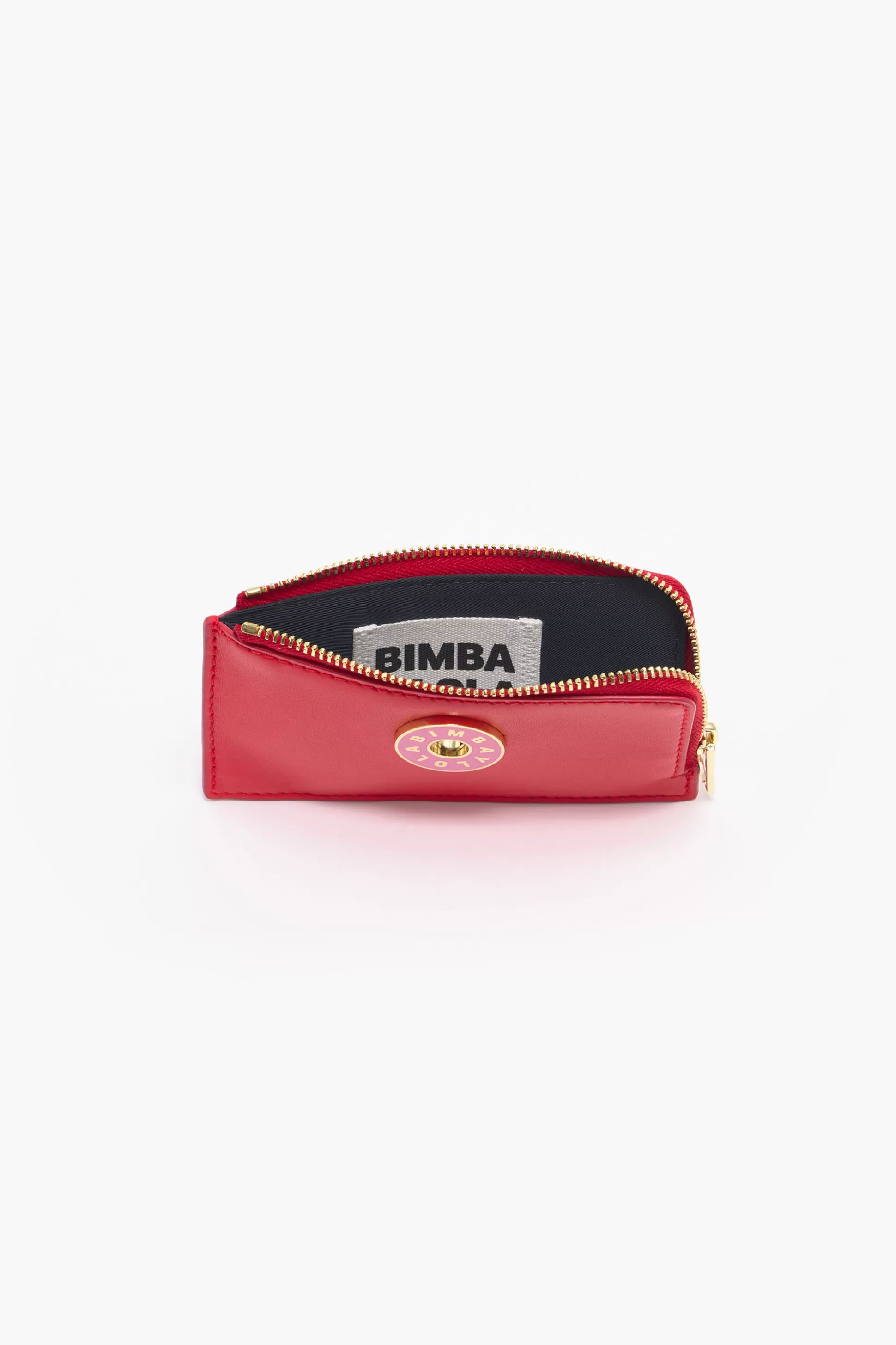 Flash Sale BIMBA Y LOLA Porta-Moedas Retangular Vermelho Pele Red