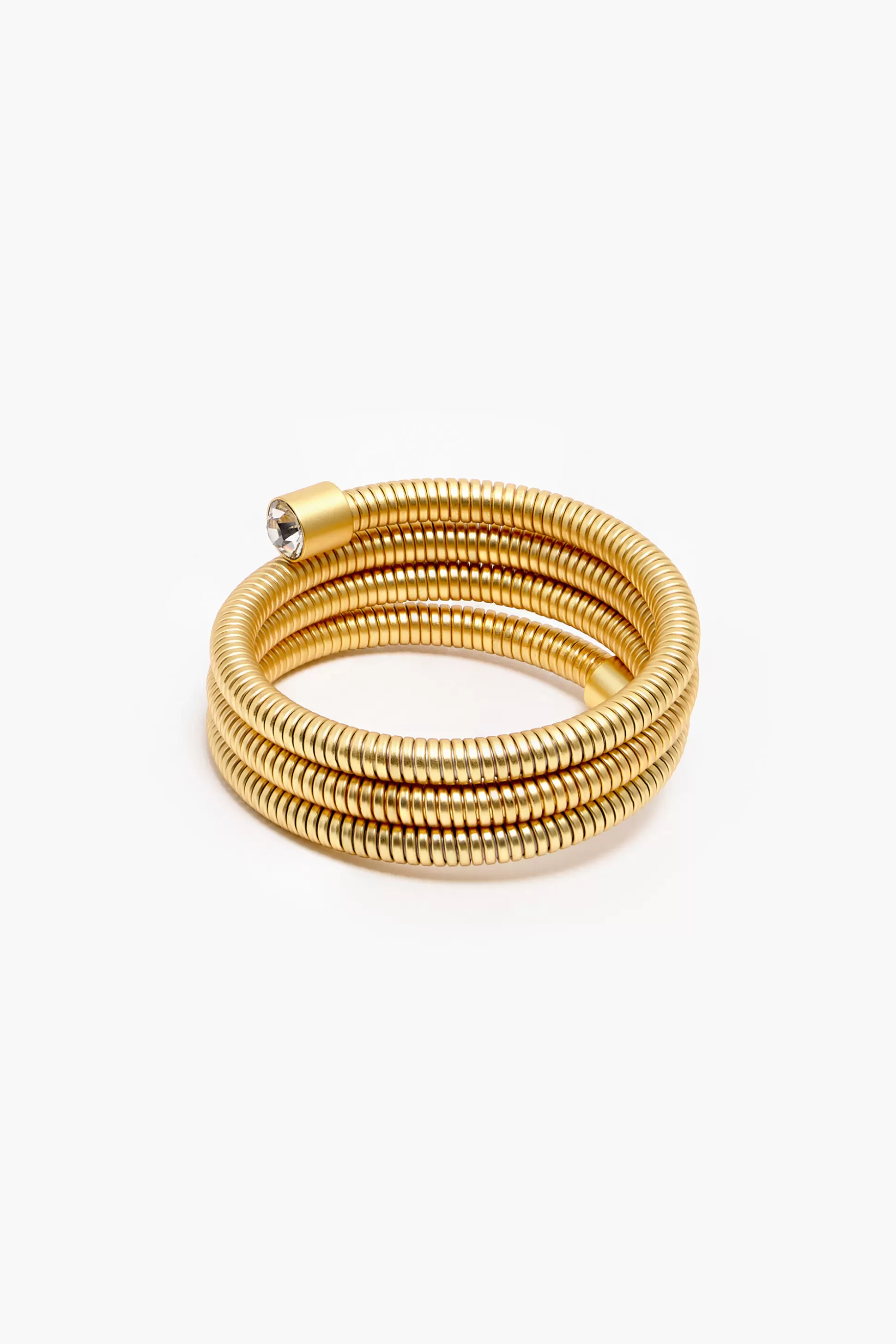 Online BIMBA Y LOLA Pulseira Espiral Dourado Mate