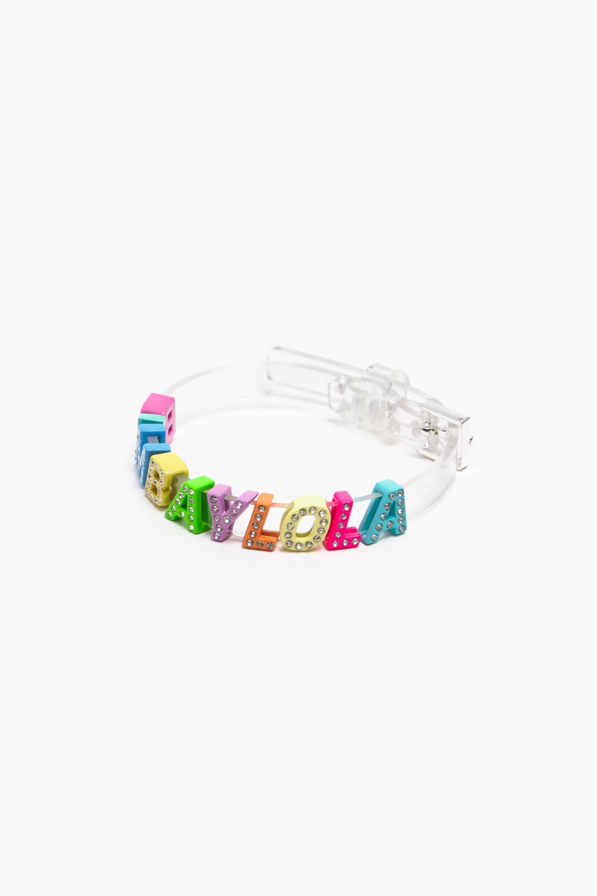 Fashion BIMBA Y LOLA Pulseira Letras Logo E Transparent