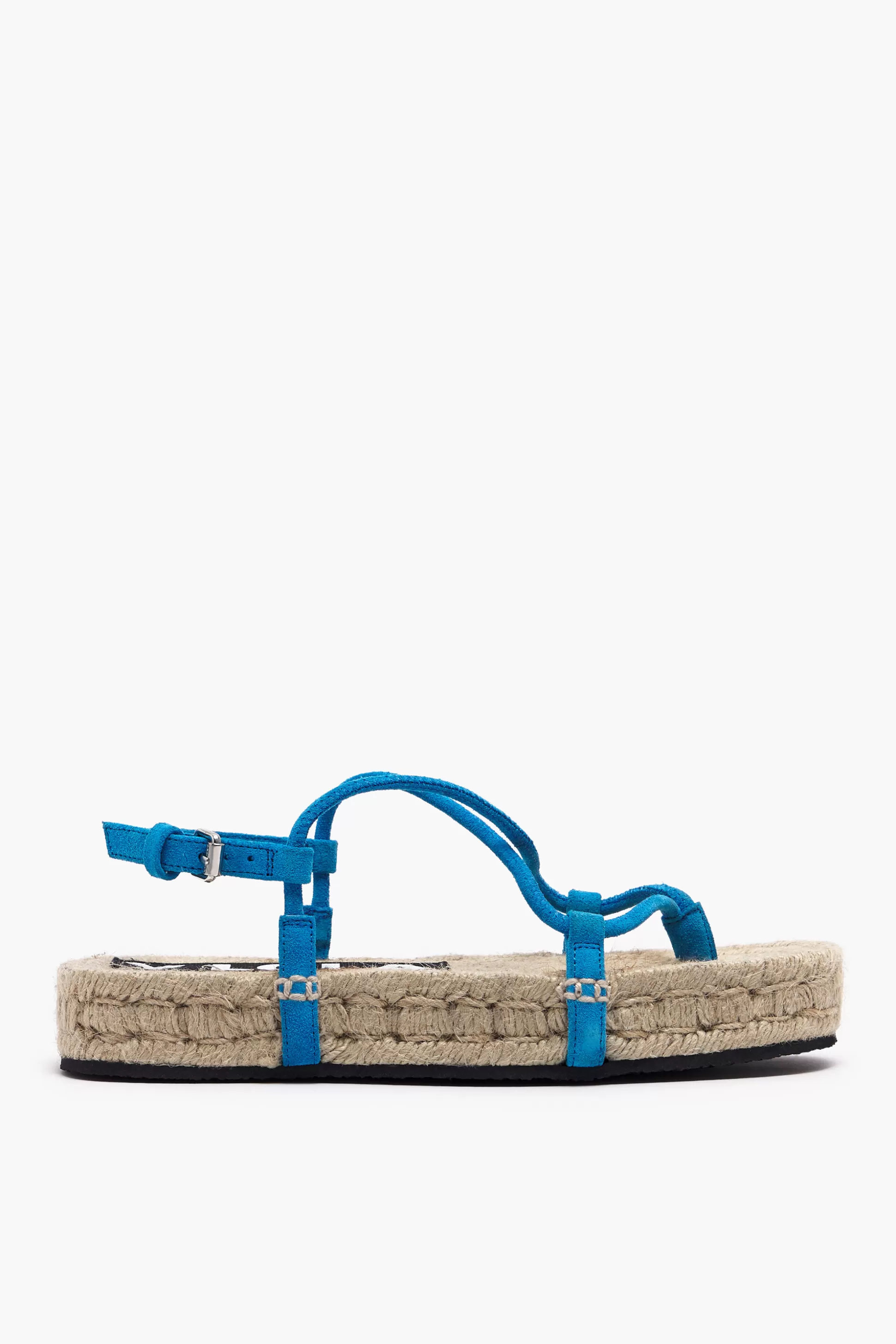 New BIMBA Y LOLA Sandalia Rasa Azul Blue