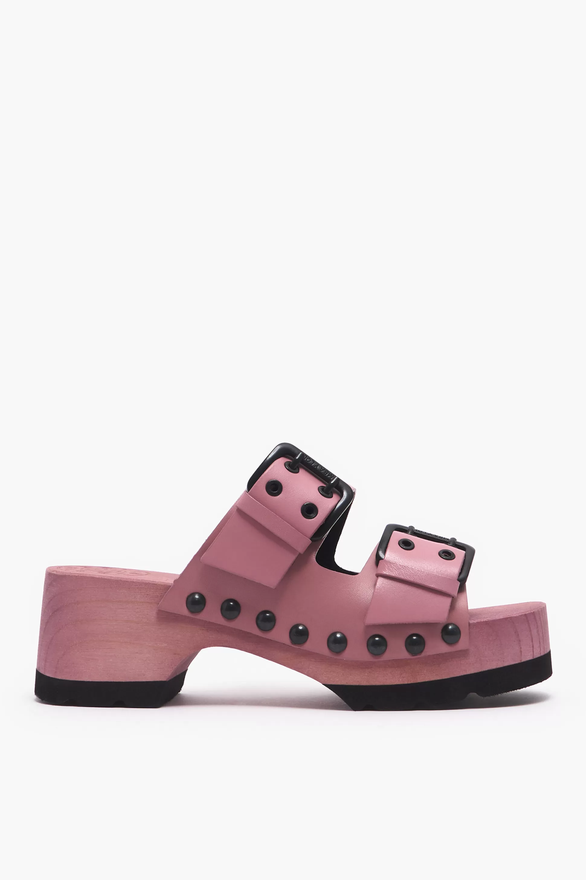 Discount BIMBA Y LOLA Sandalia Salto Couro Rosa Pink