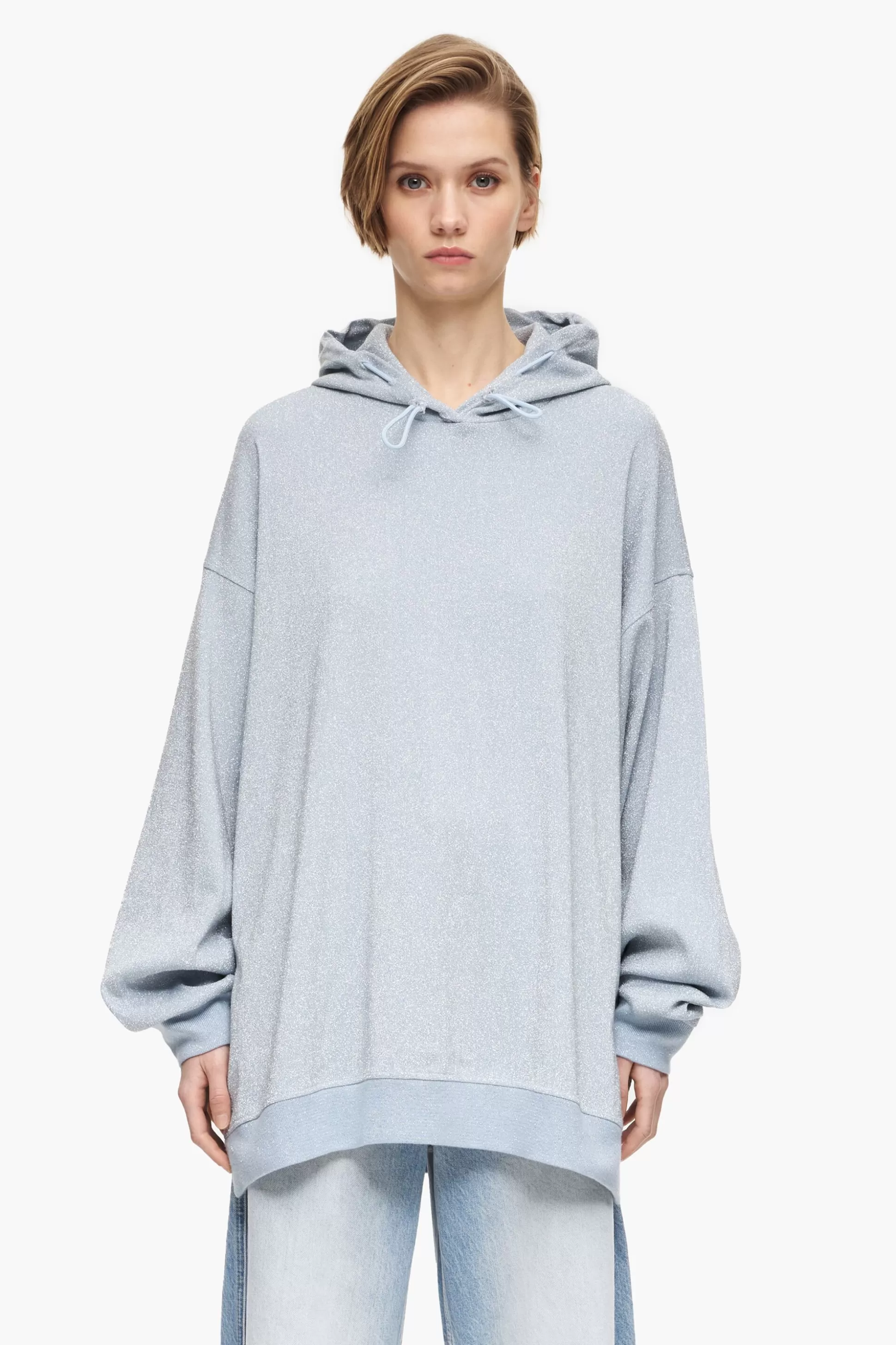 Sale BIMBA Y LOLA Sweatshirt Algodao Azul Light Blue