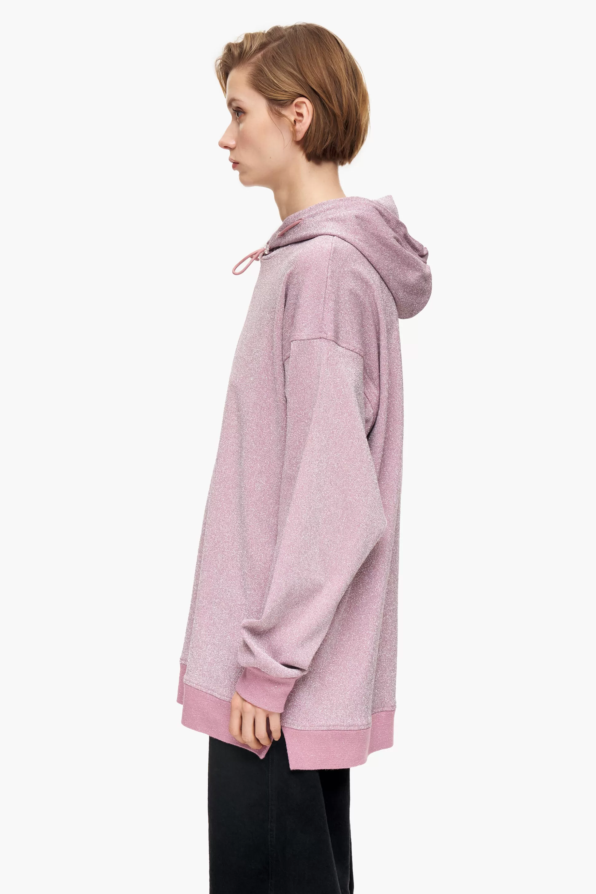 Sale BIMBA Y LOLA Sweatshirt Algodao Rosa Light Pink