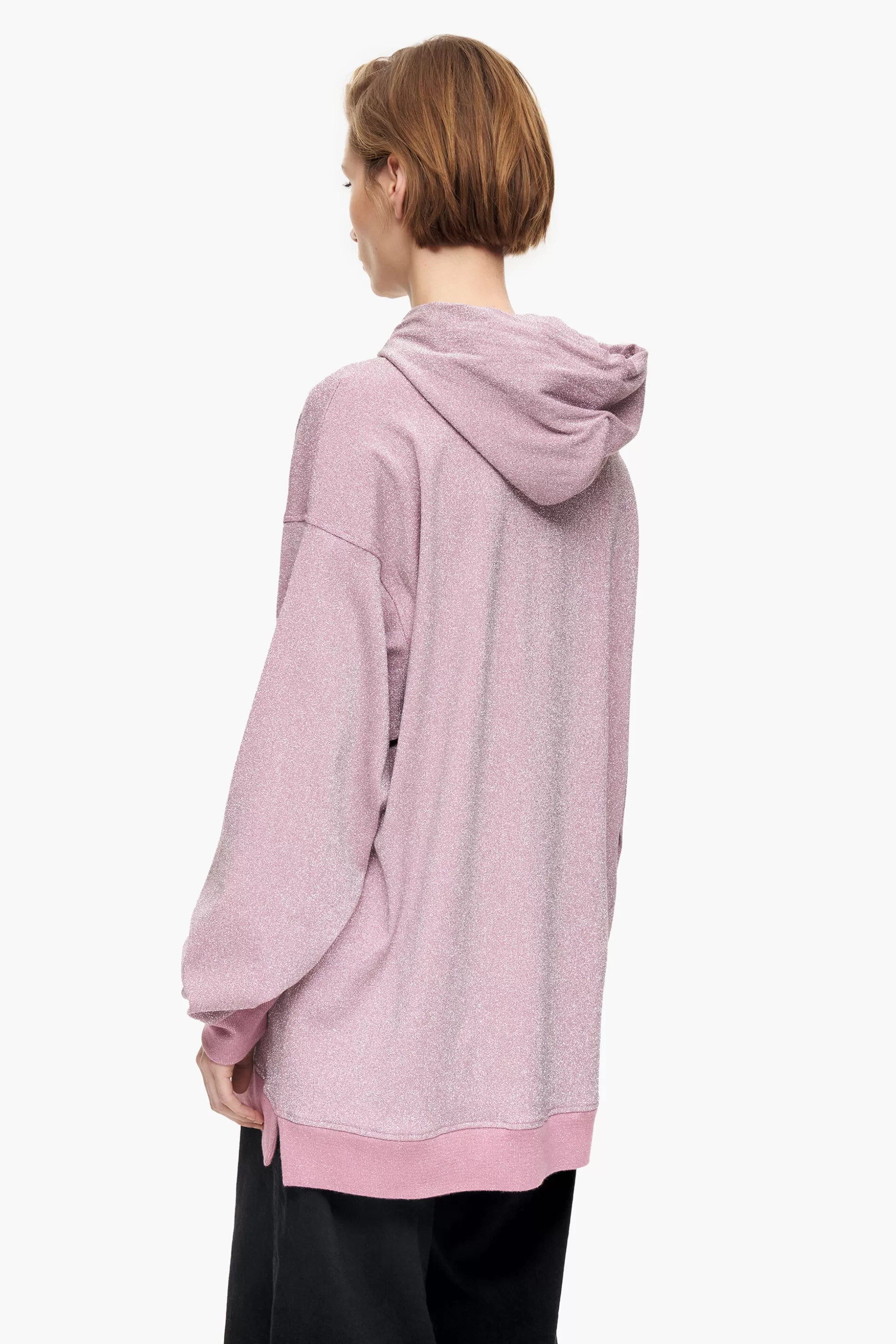 Sale BIMBA Y LOLA Sweatshirt Algodao Rosa Light Pink