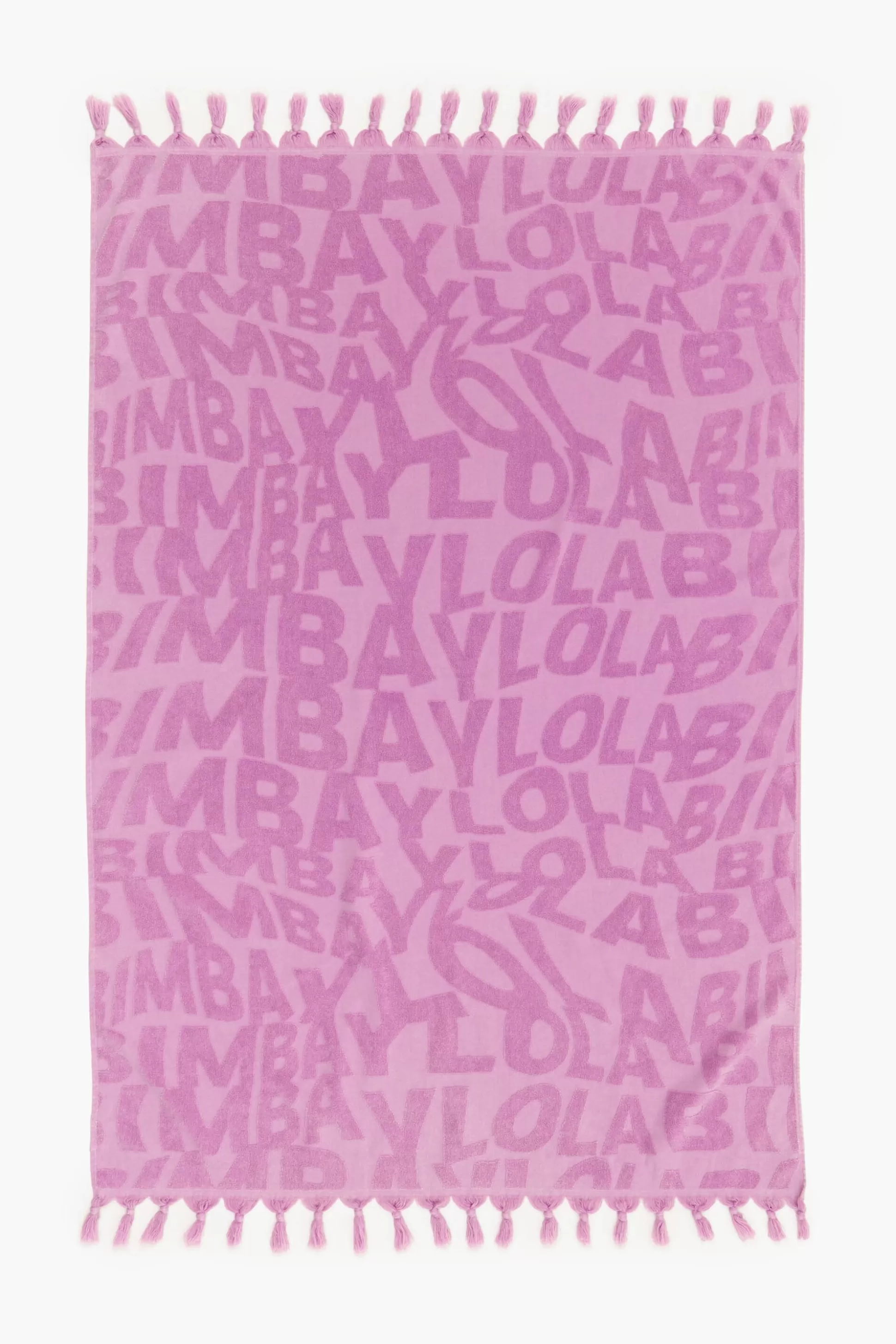 Fashion BIMBA Y LOLA Toalha Logo Jacquard Lilas Lilac