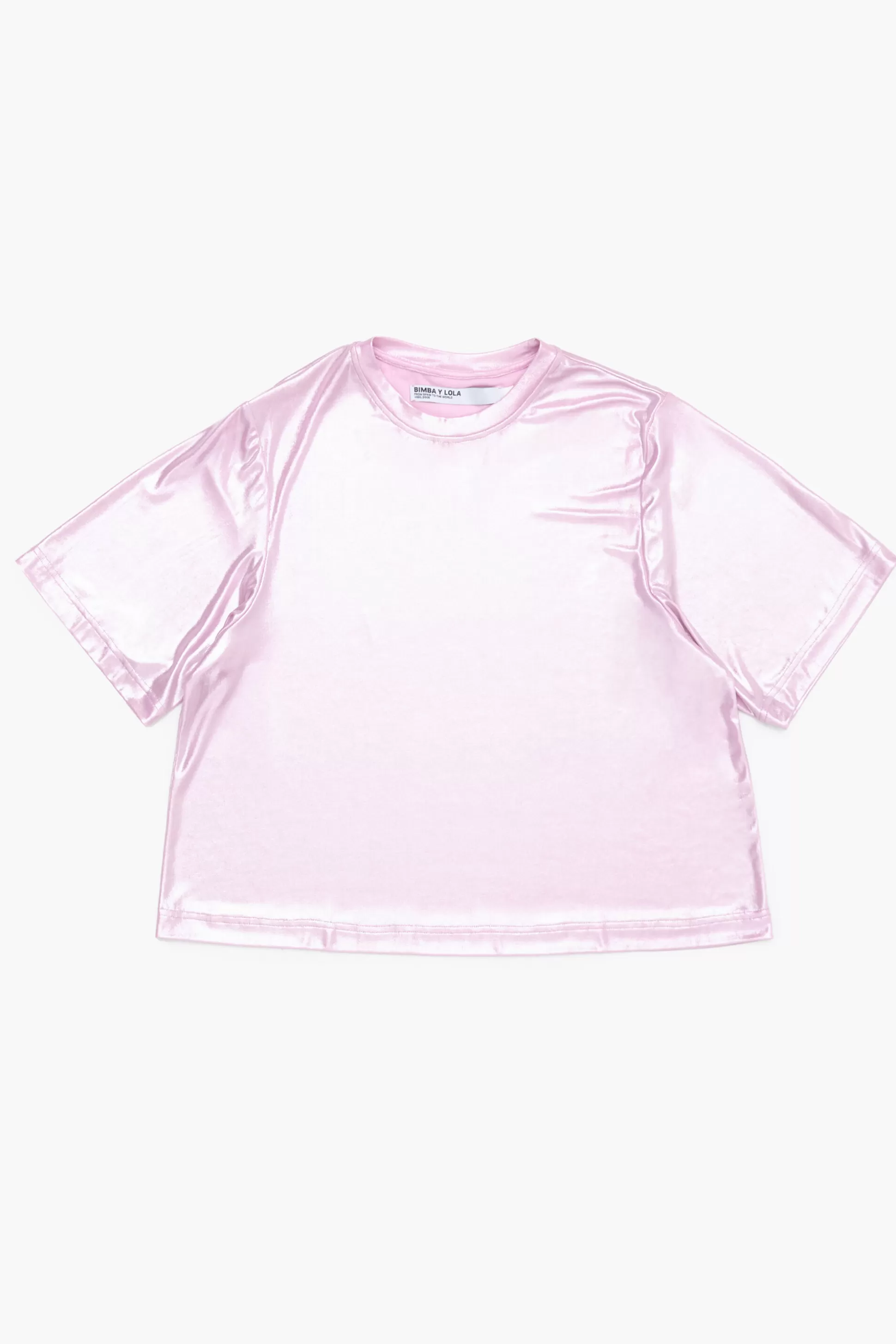 Best BIMBA Y LOLA T-Shirt Brilho Rosa Pink