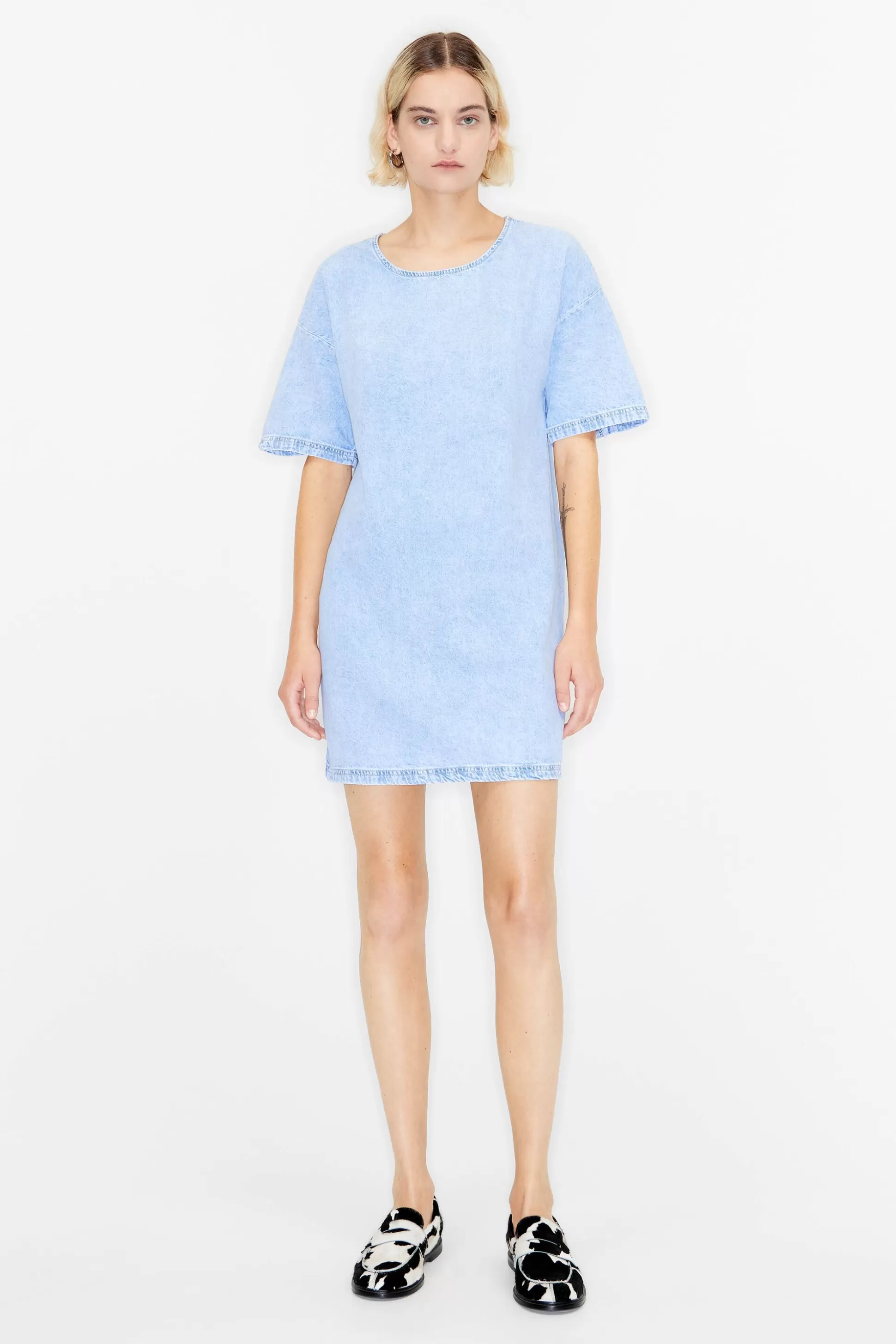 Outlet BIMBA Y LOLA Vestido Denim Mini Azul Light Blue