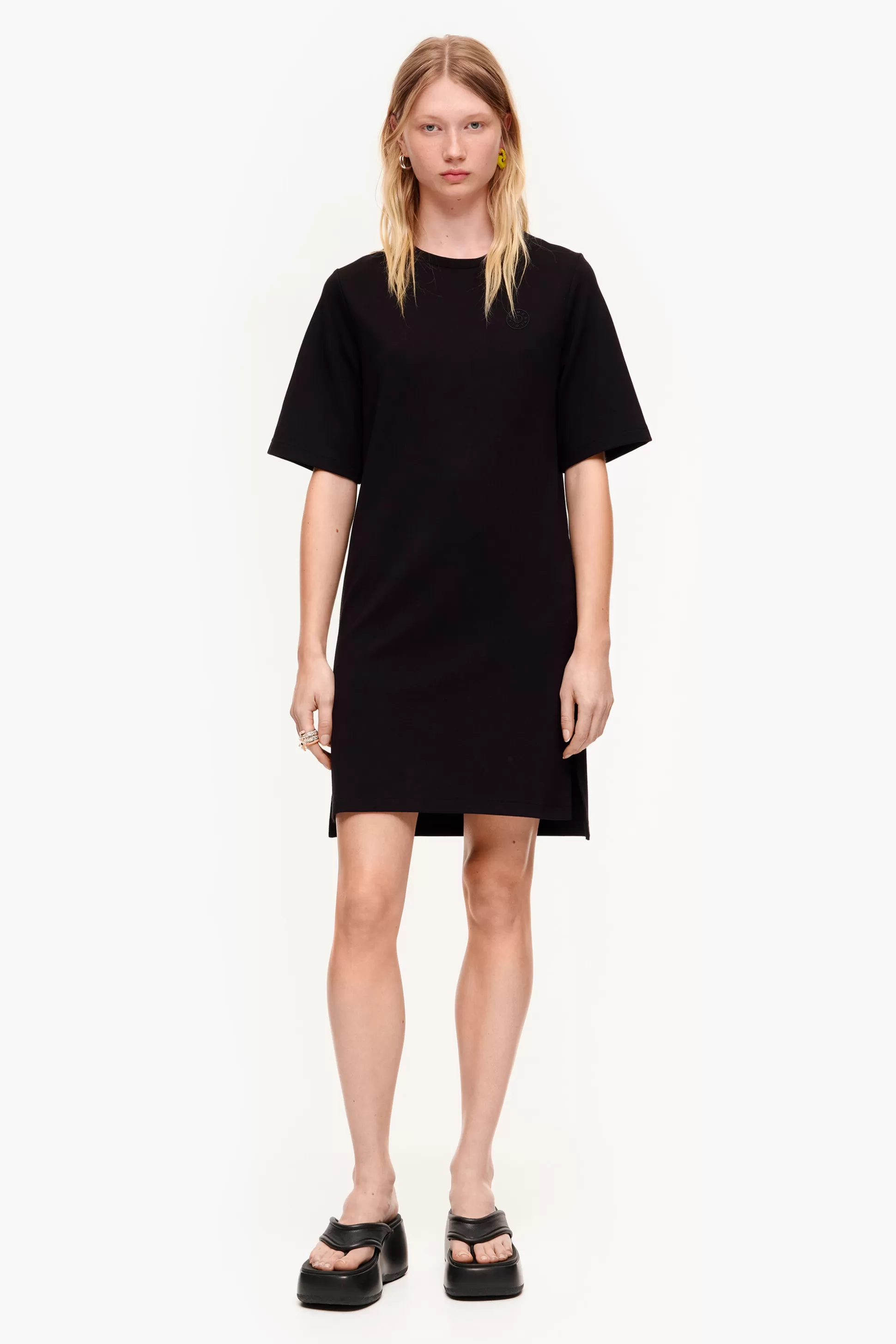 Cheap BIMBA Y LOLA Vestido Malha Roma Preto Black